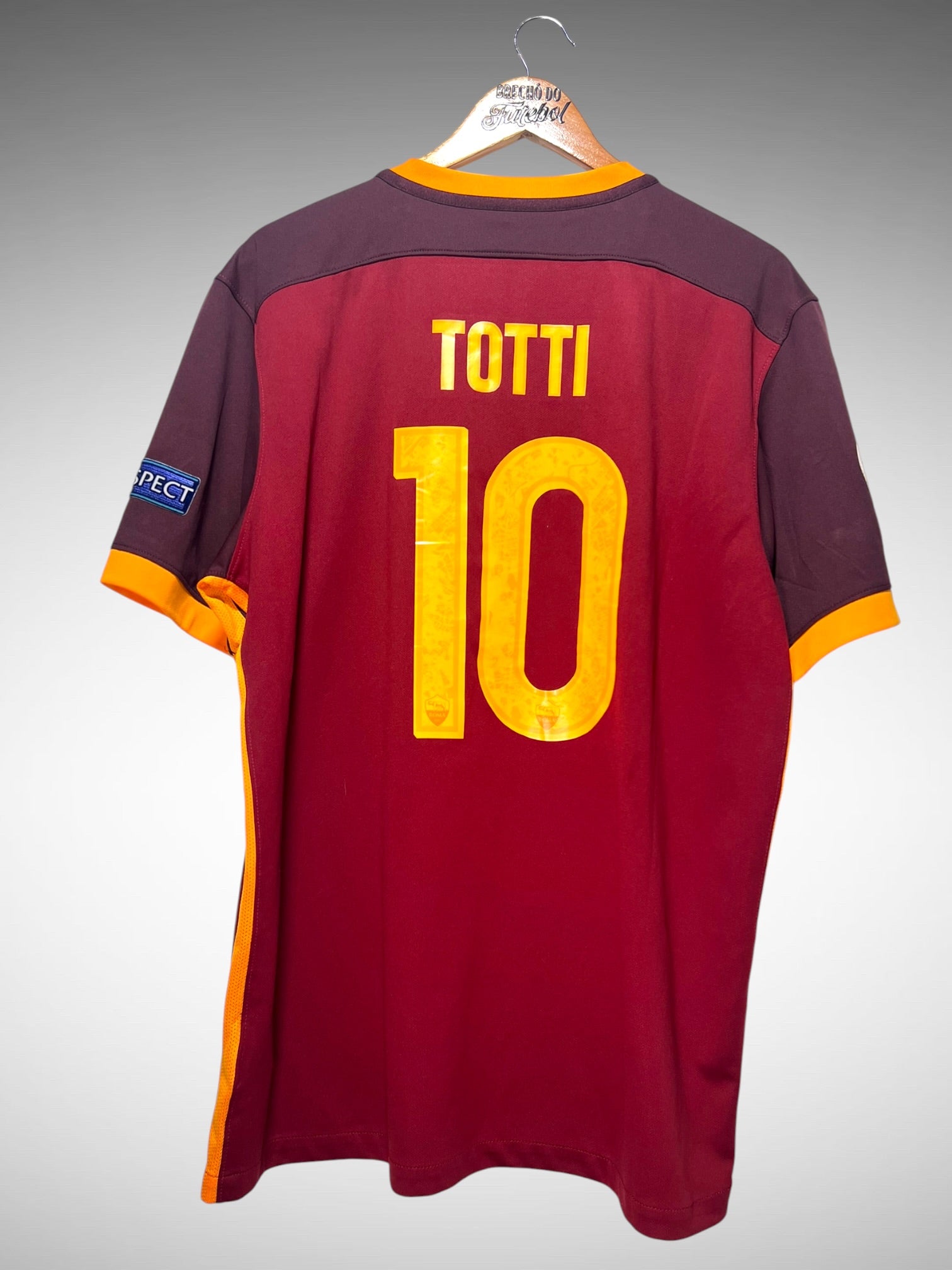 Roma 2015 Primeira Camisa Tam GG N 10 Totti.