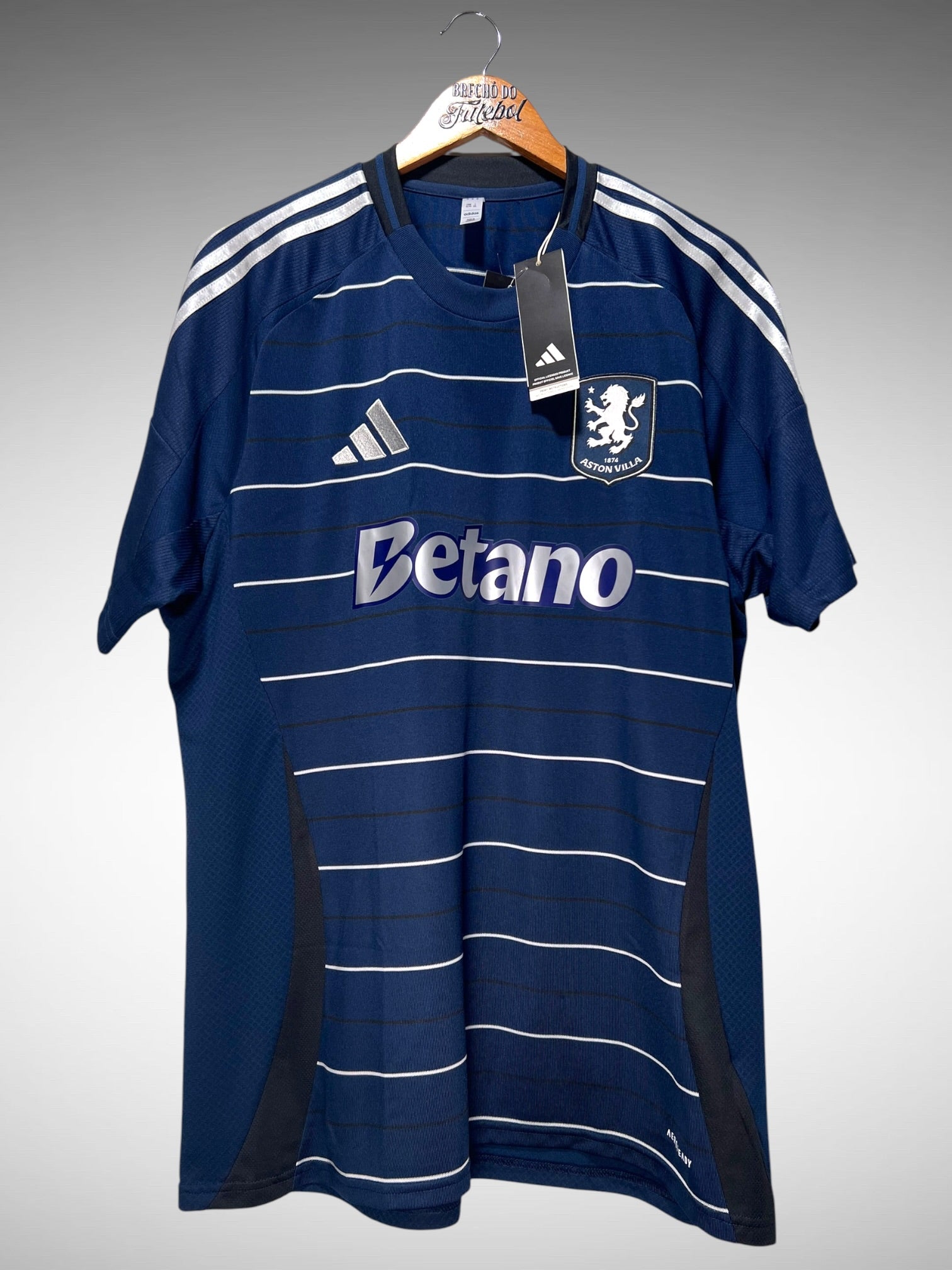 Aston Villa 2024 Terceira Camisa Tam GG.