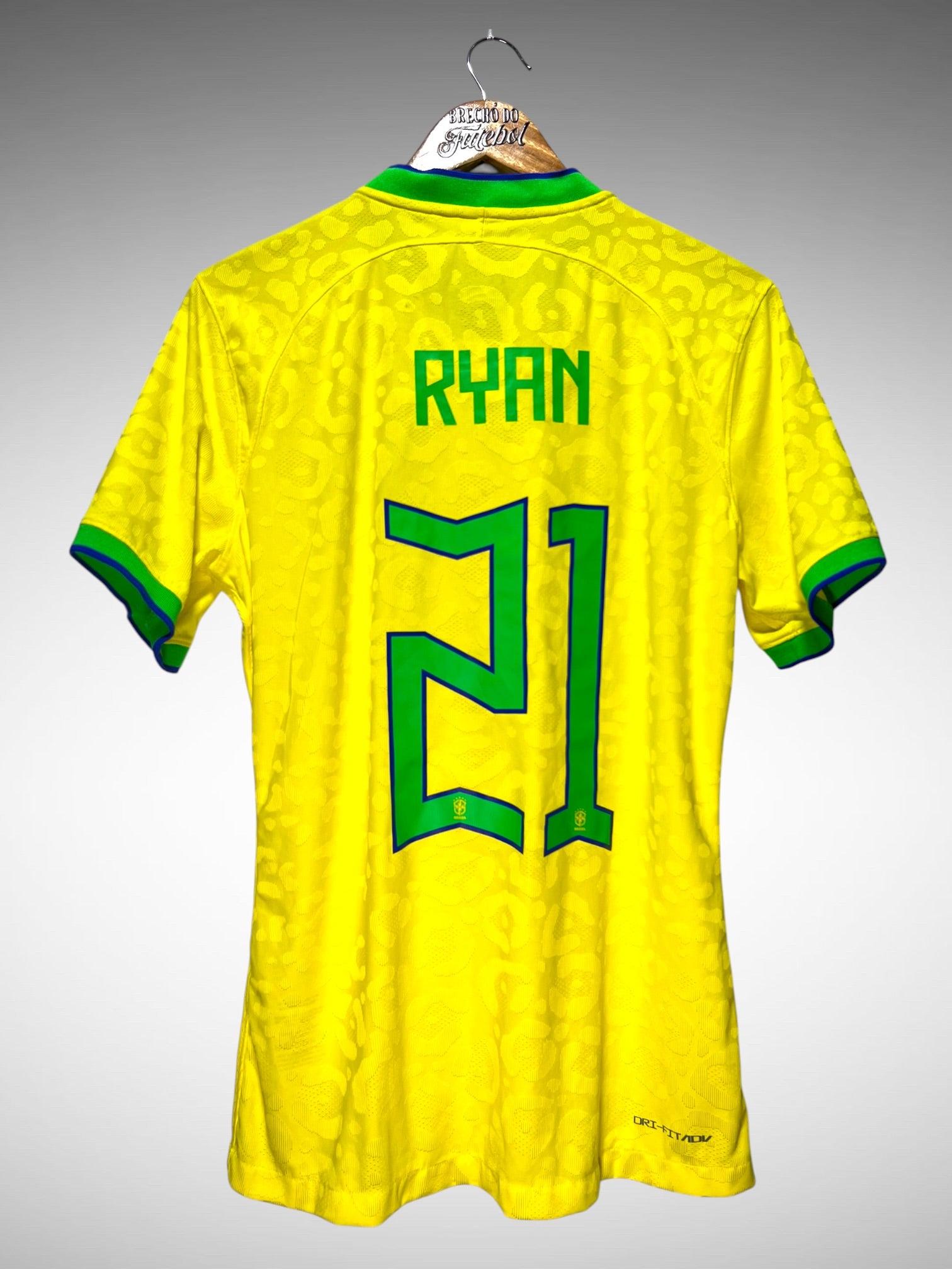 Brasil Sub-20 2022 Primeira Camisa Tam M N 21 Ryan.