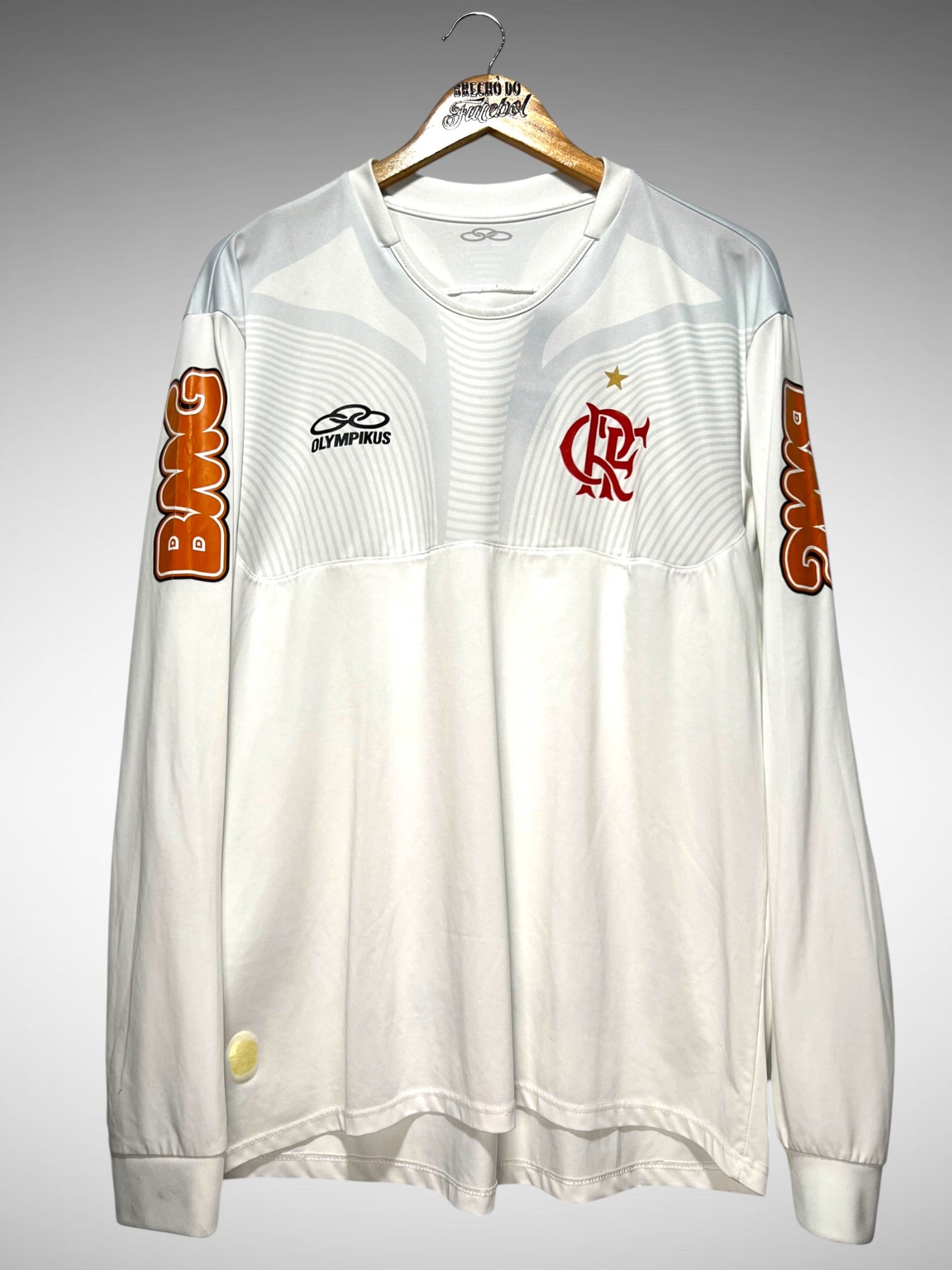 Flamengo 2012 Camisa de Treino Tam G Mangas Longas.