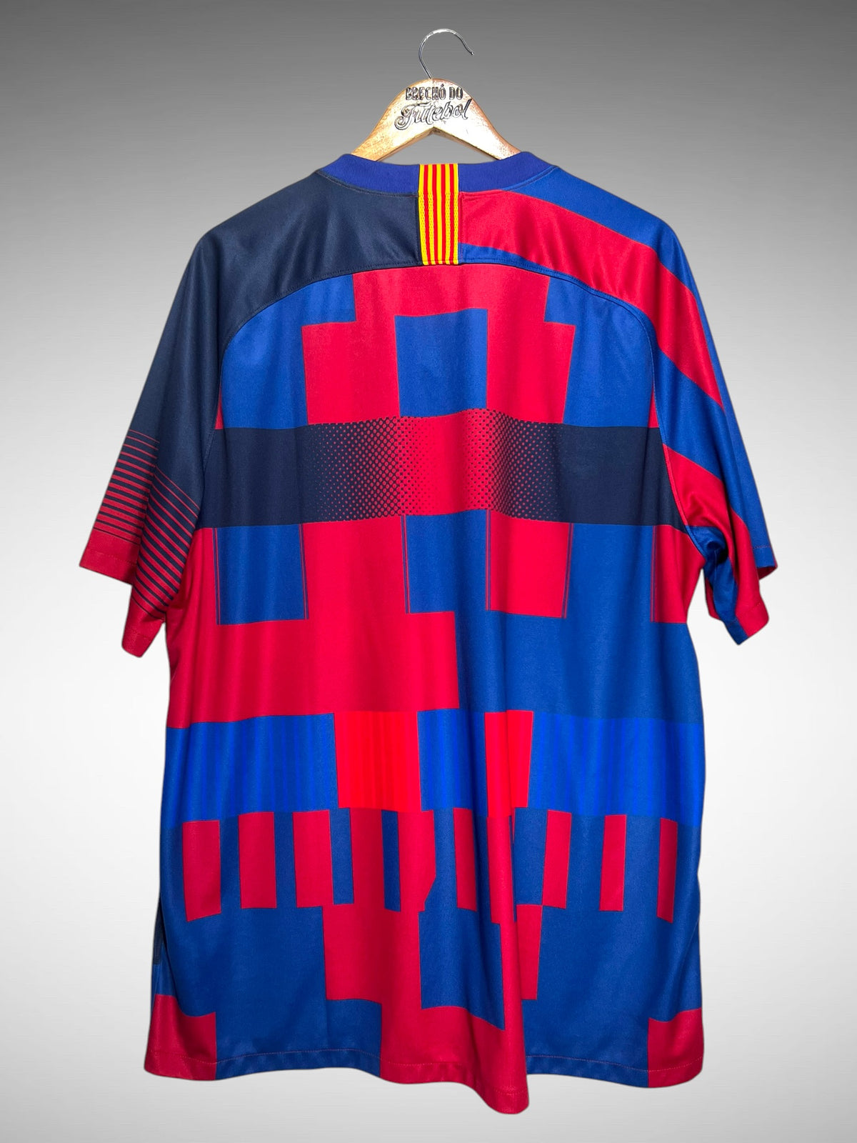 Barcelona 2018 Camisa x Nike 20 anos Tam 3G.