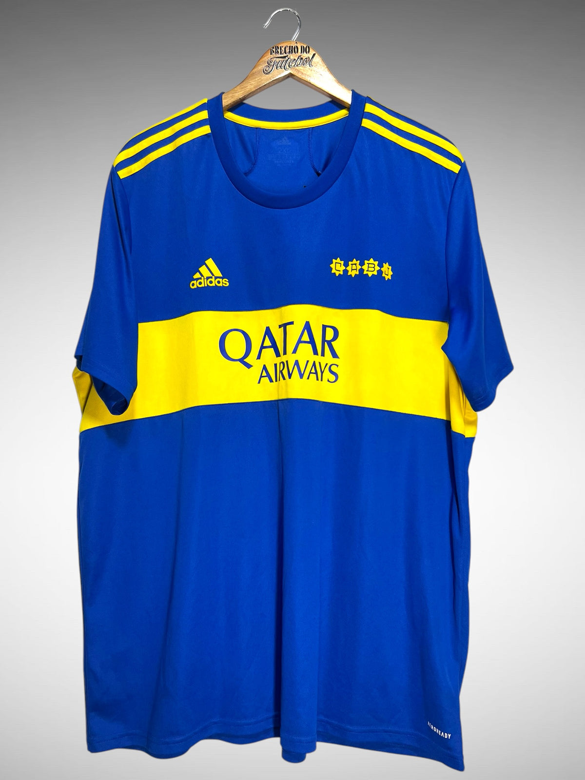 Boca Juniors 2021 Primeira Camisa Tam 3G.
