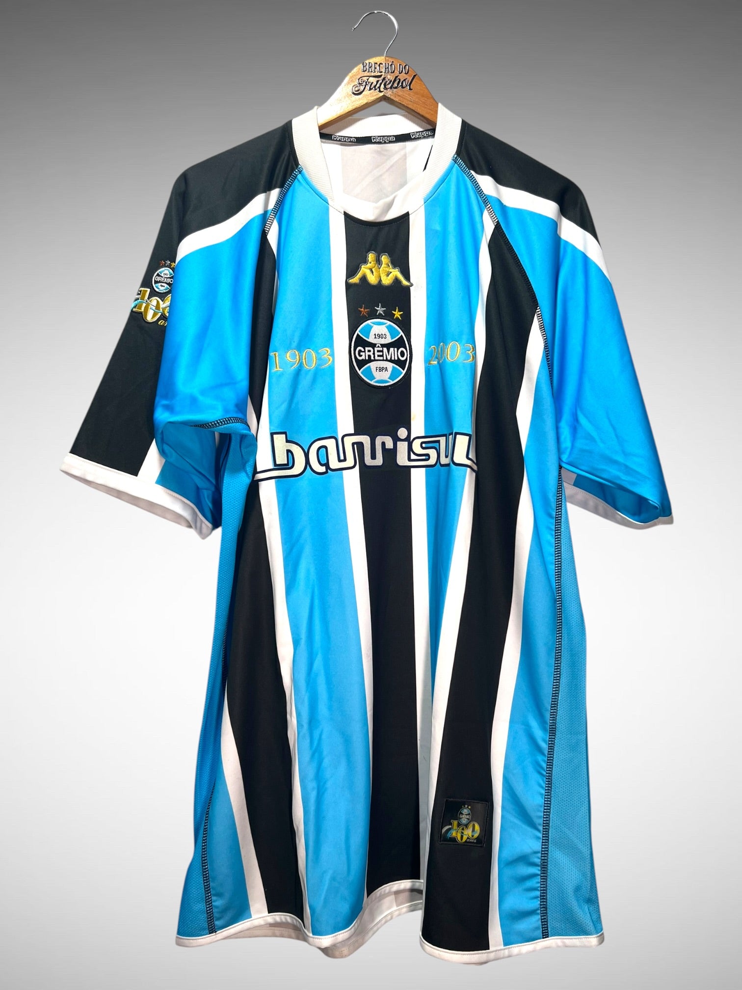 Grêmio 2003 Primeira Camisa Tam GG N 9.
