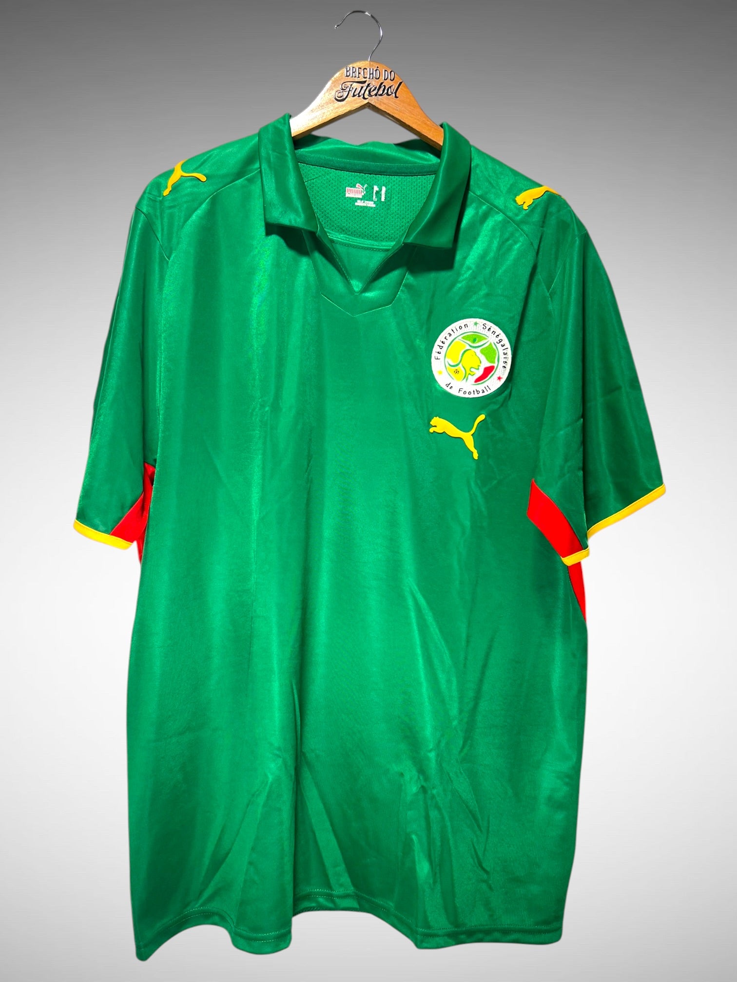 Senegal 2008 Segunda Camisa Tam GG.
