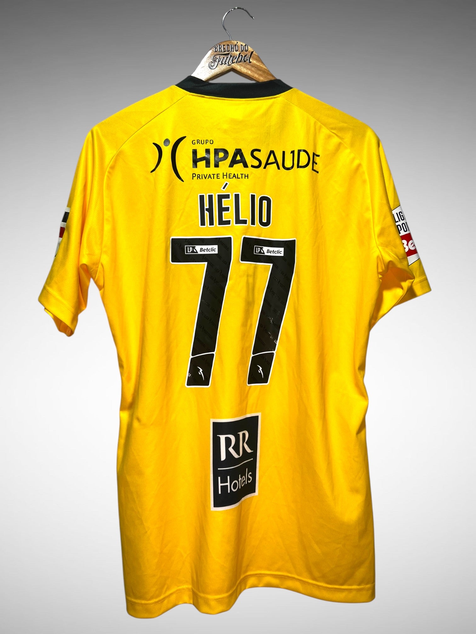 Portimonense 2023 Segunda Camisa Tam 3G N 77 Hélio.