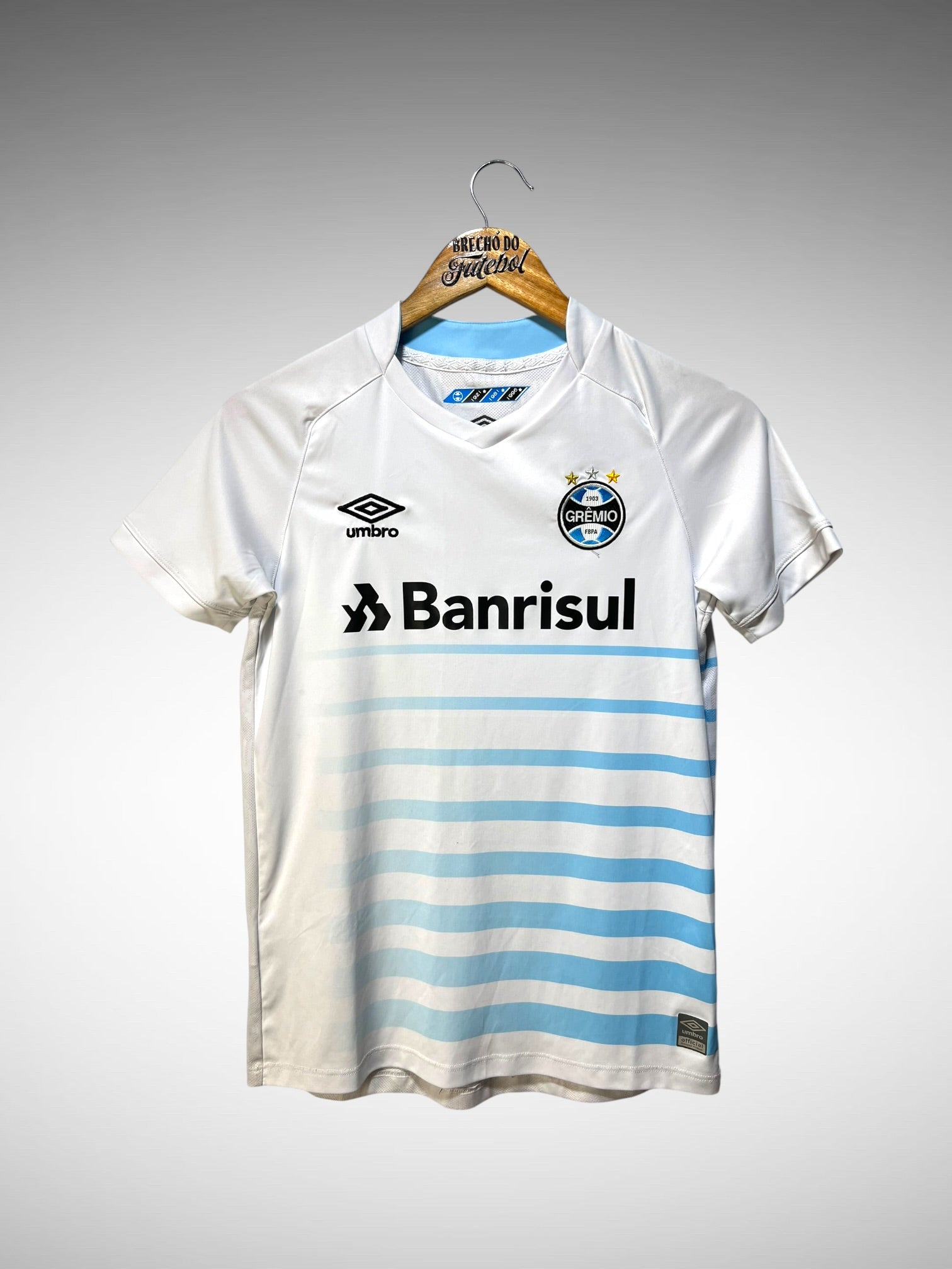 Grêmio 2021 Segunda Camisa Tam 12 anos Infantil.