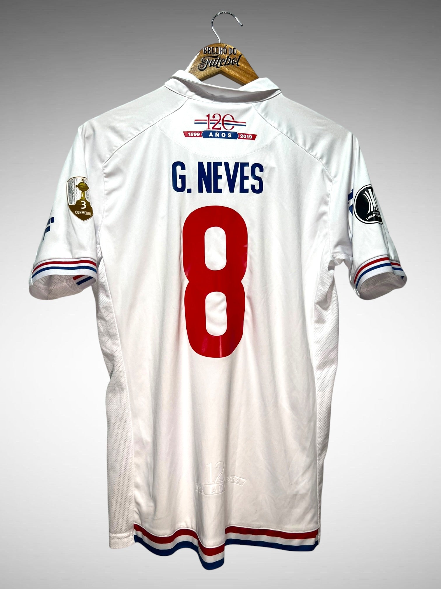 Nacional do Uruguai 2019 Primeira Camisa Tam P N 8 G. Neves.