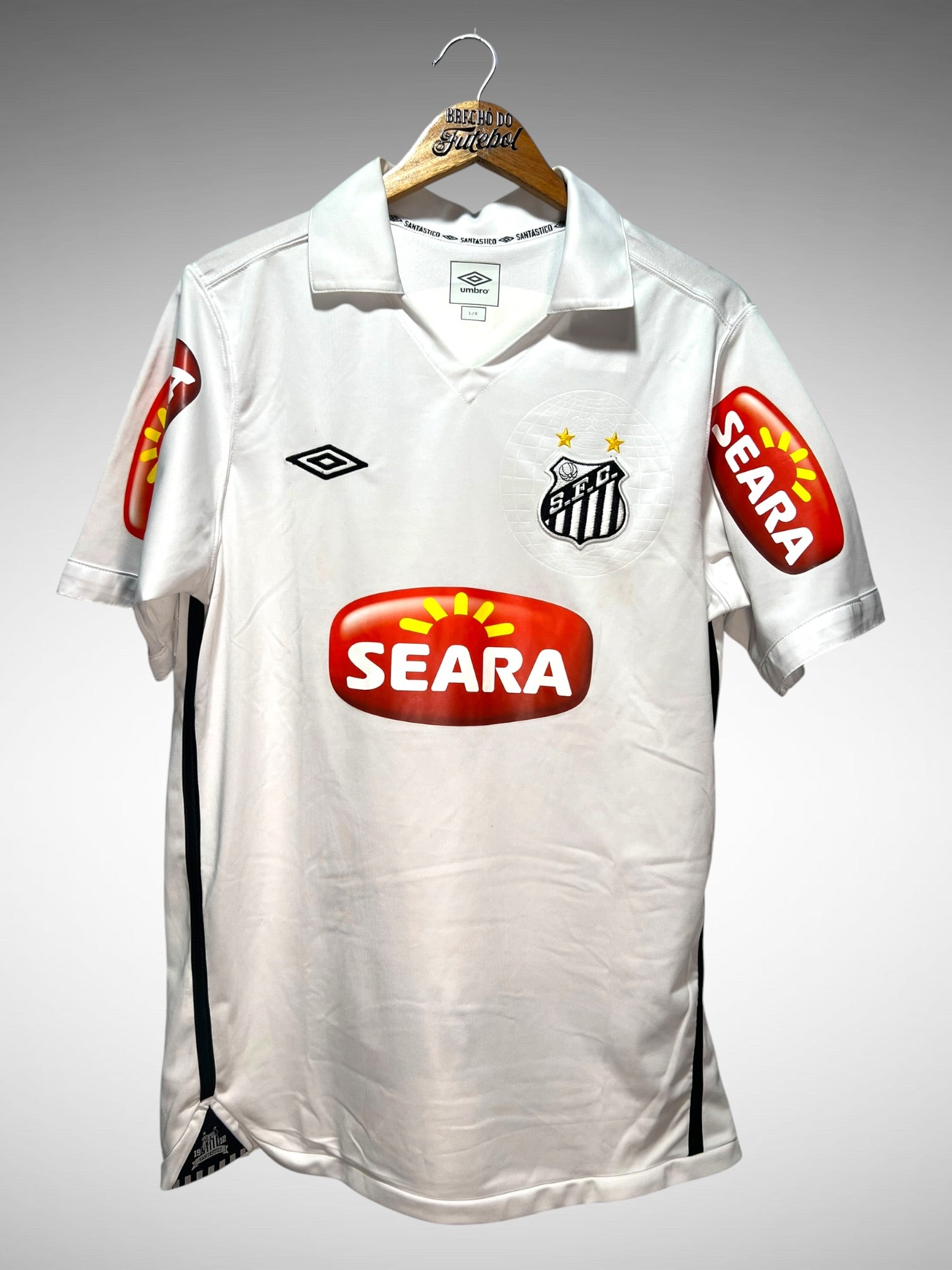 Santos 2010 Primeira Camisa Tam G N 16.