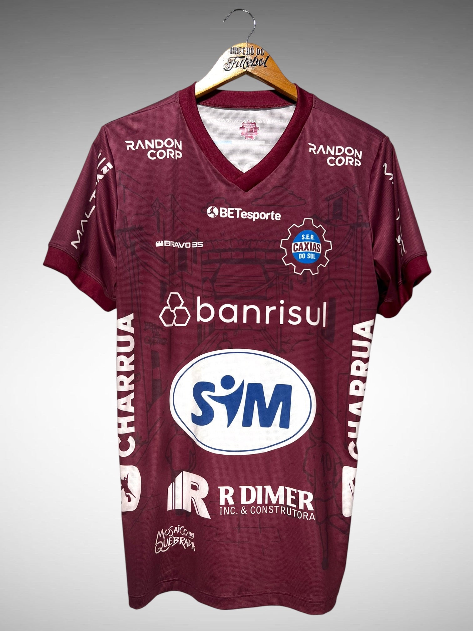 Caxias do Sul 2024 Camisa de Treino Tam P.