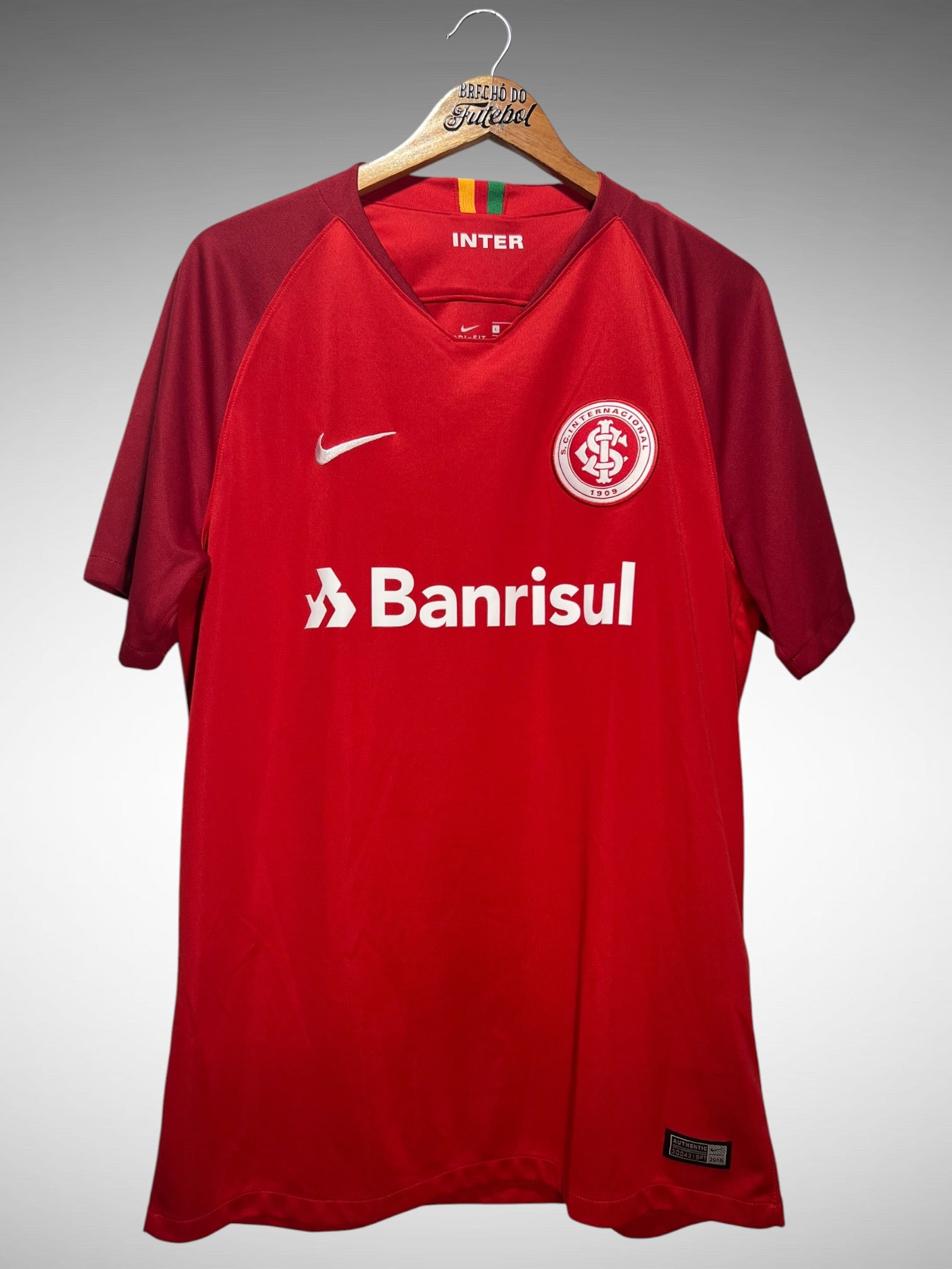Internacional 2018 Primeira Camisa Tam G N 8 Edenilson.