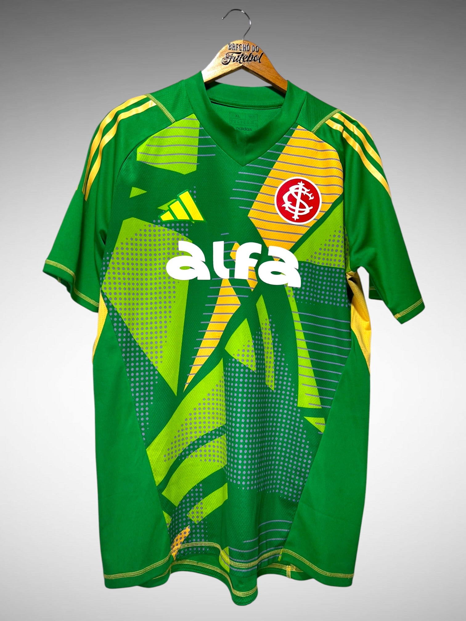 Internacional 2025 Camisa de Goleiro Tam GG N 12 I. Quaresma.