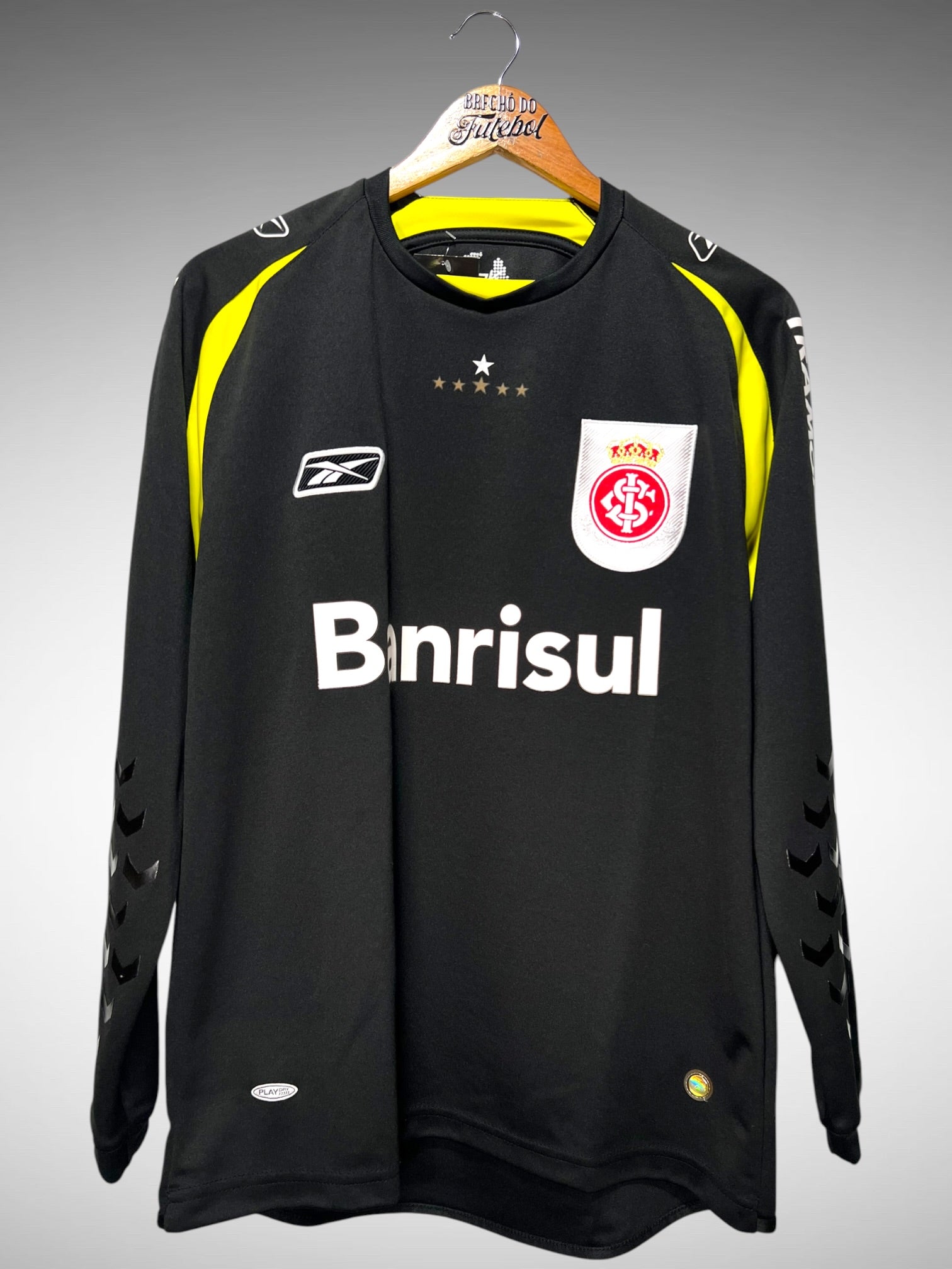 Internacional 2008 Camisa de Goleiro Tam M N 1 Mangas Longas.