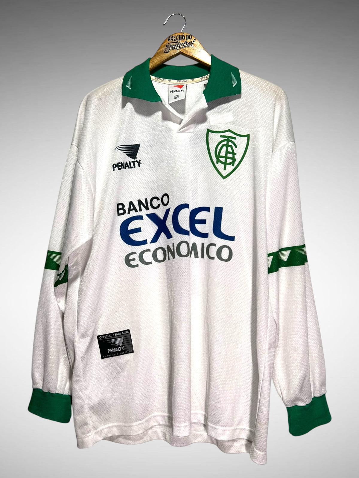América Mineiro 1997 Segunda Camisa Tam GG N 7 Mangas Longas.
