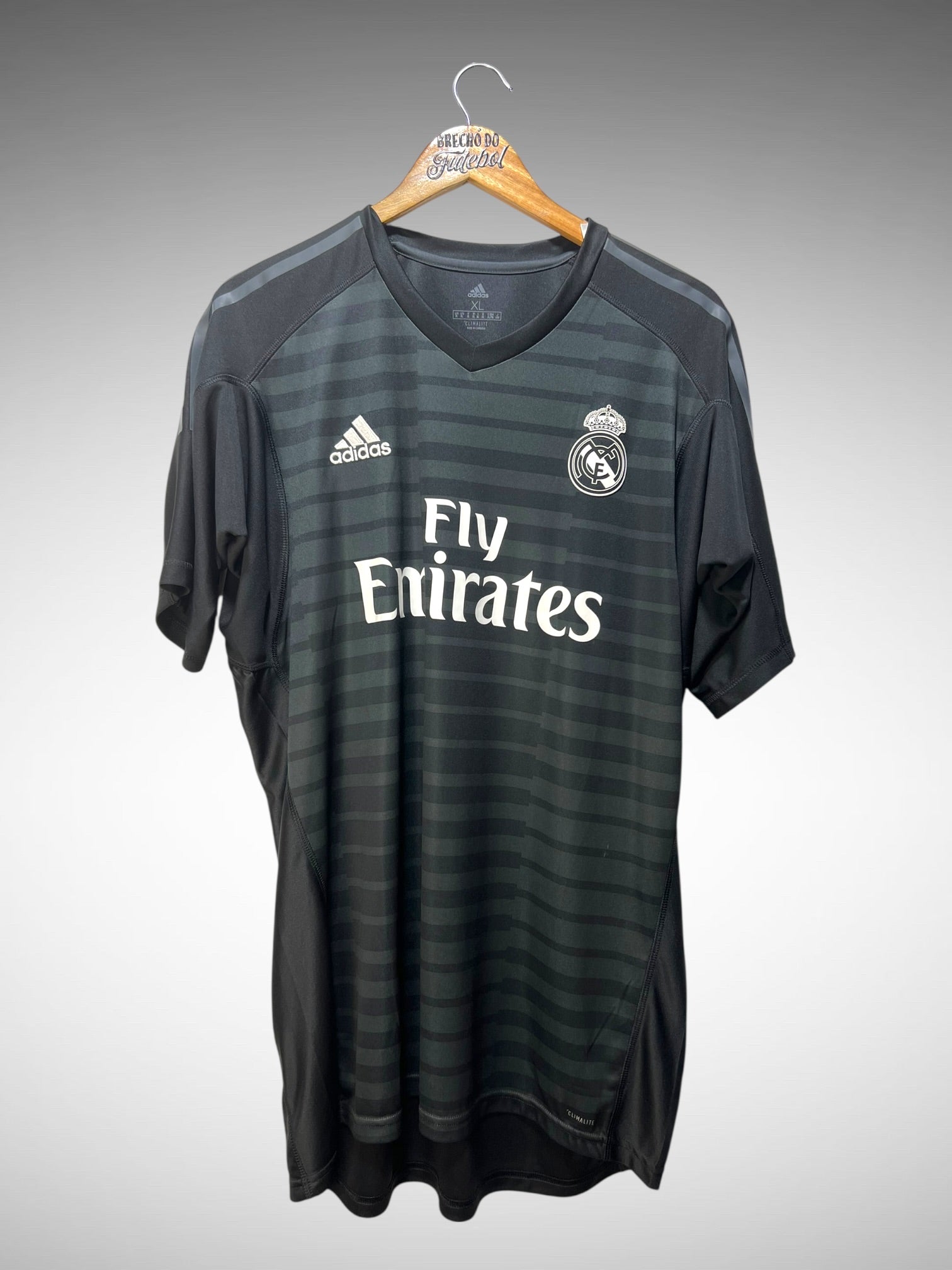 Real Madrid 2018 Camisa de Goleiro Tam GG.