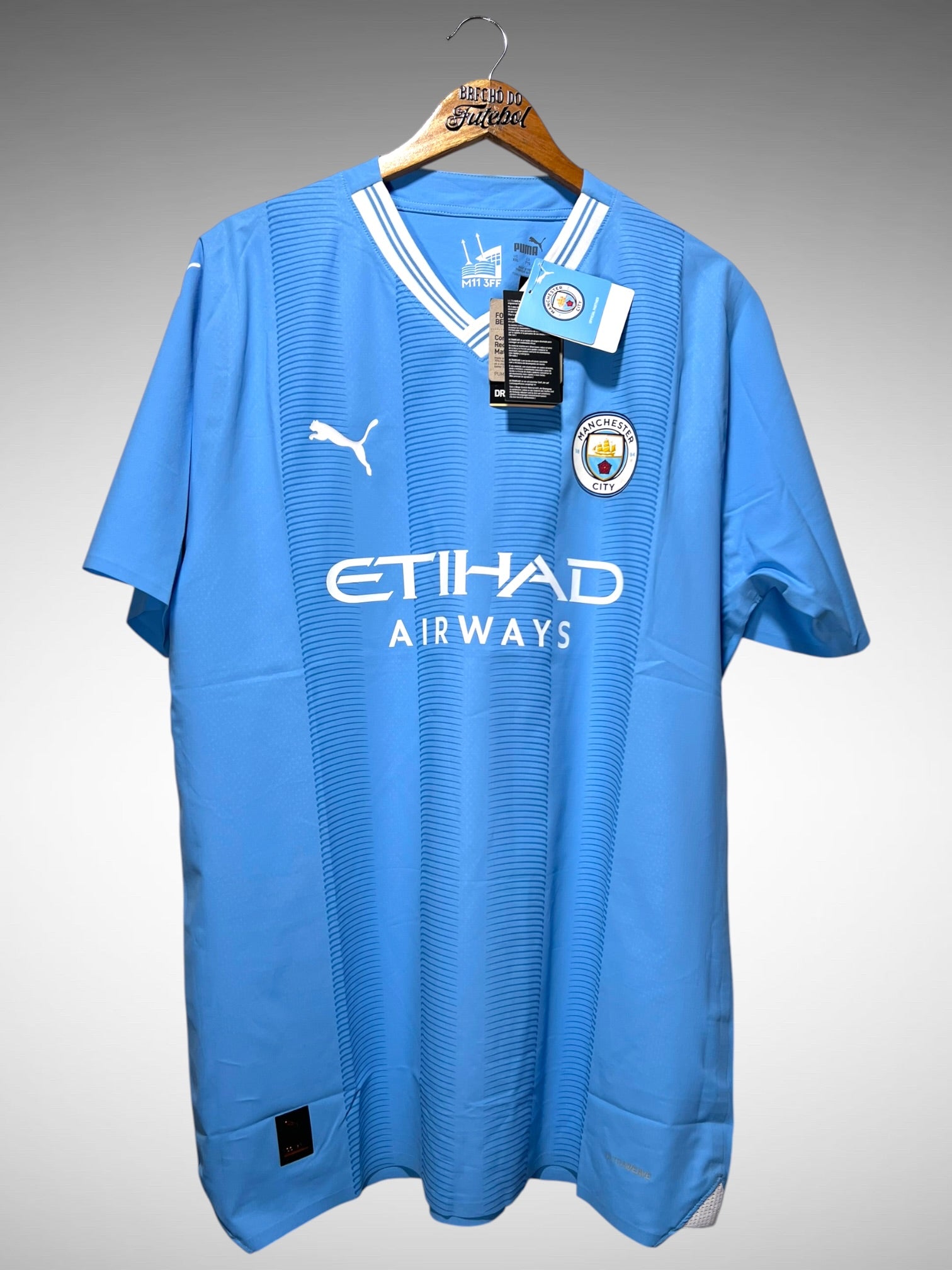 Manchester City 2023 Primeira Camisa Tam 3G.