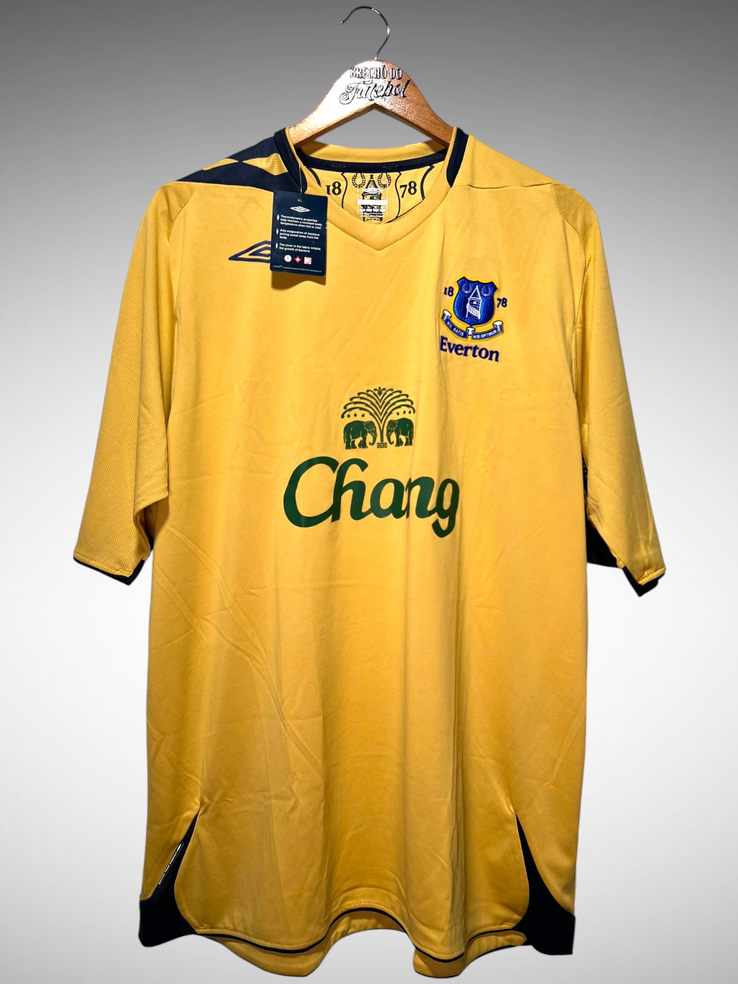 Everton 2006 Terceira Camisa Tam GG.