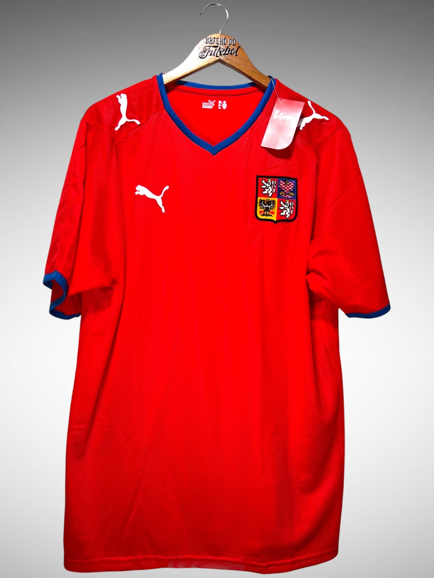 República Tcheca 2008 Primeira Camisa Tam GG.
