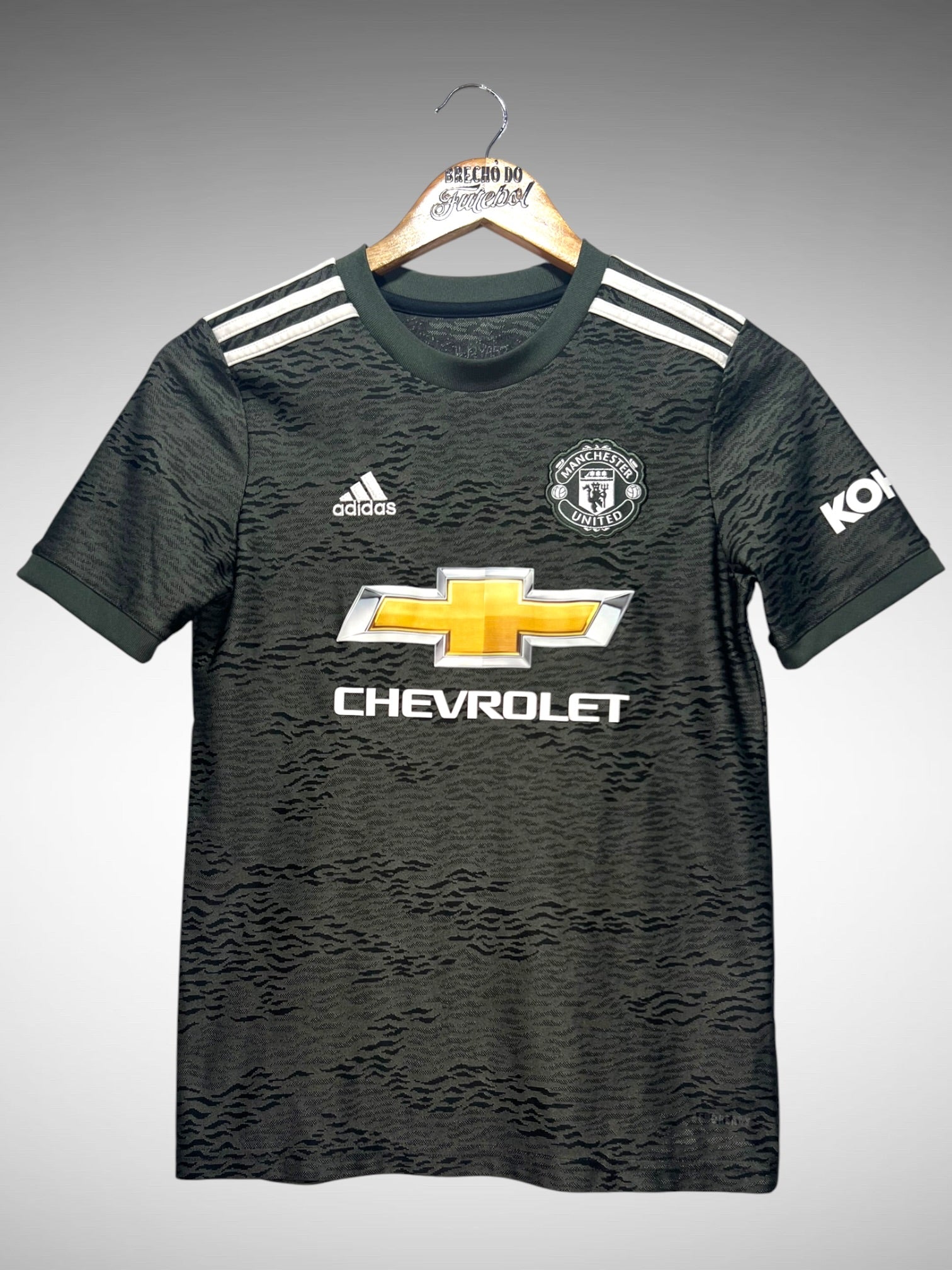 Manchester United 2020 Segunda Camisa Tam 12 anos Infantil.