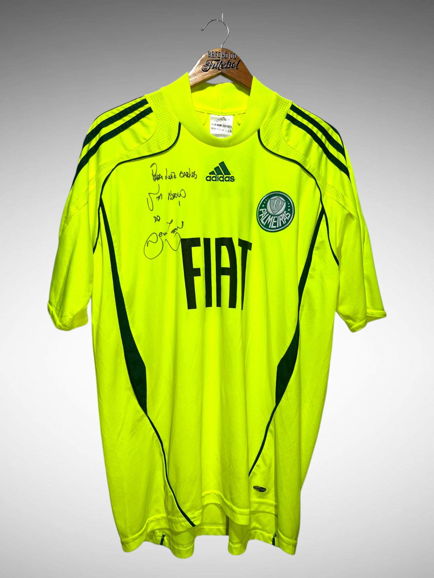 Palmeiras 2008 Segunda Camisa Tam G N 19 Denilson.
