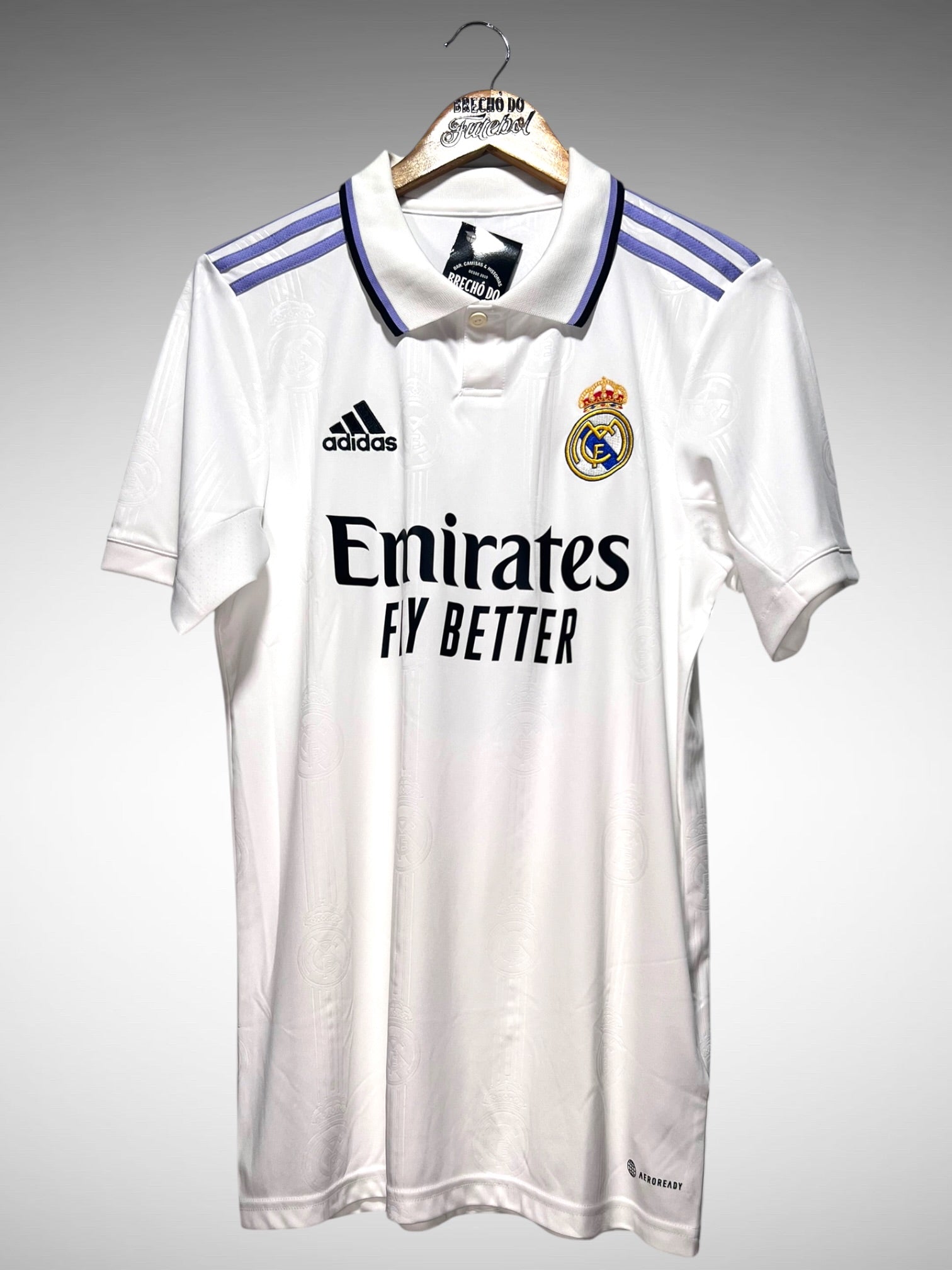 Real Madrid 2022 Primeira Camisa Tam P N 8 Kroos.