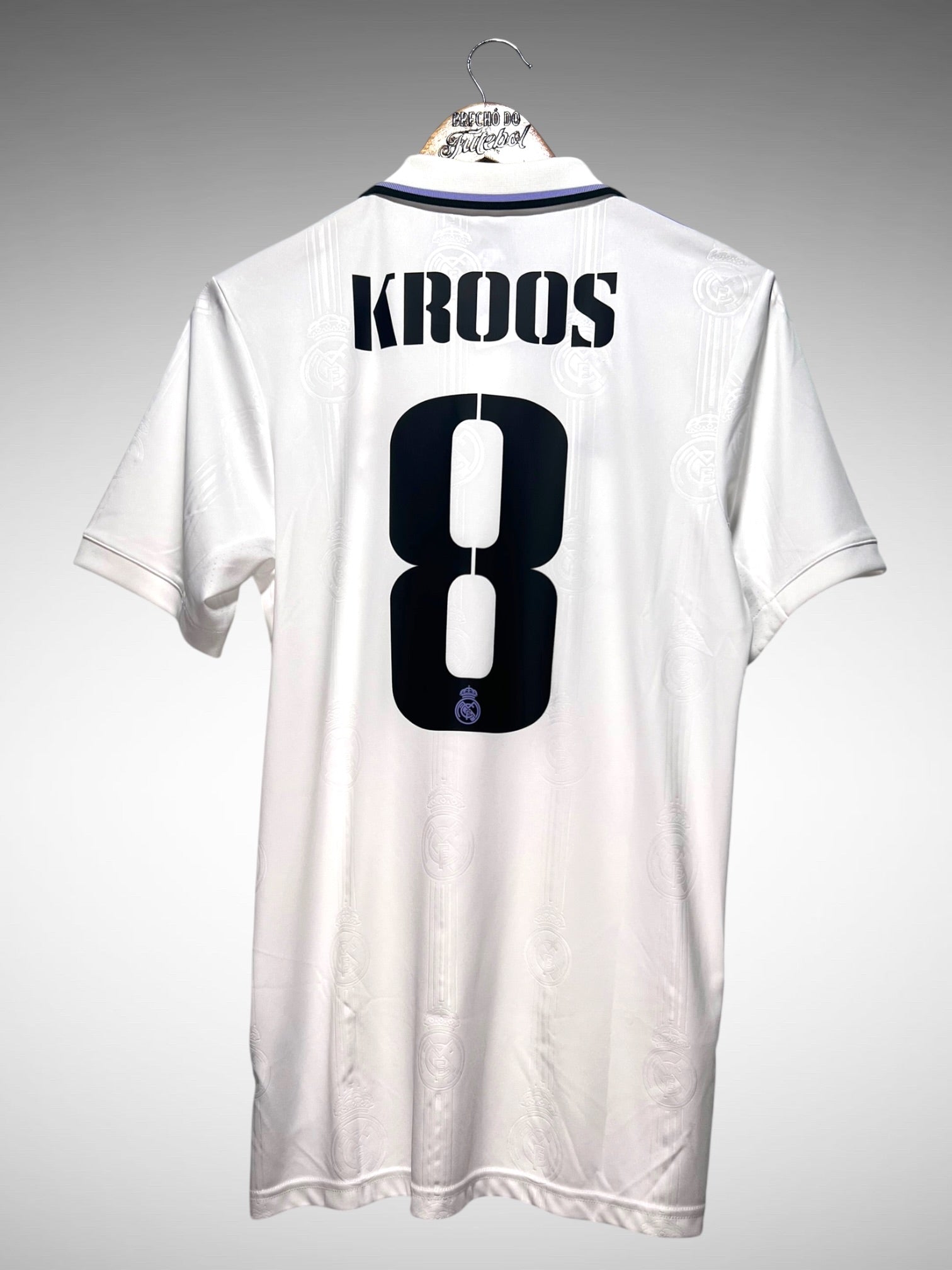 Real Madrid 2022 Primeira Camisa Tam P N 8 Kroos.