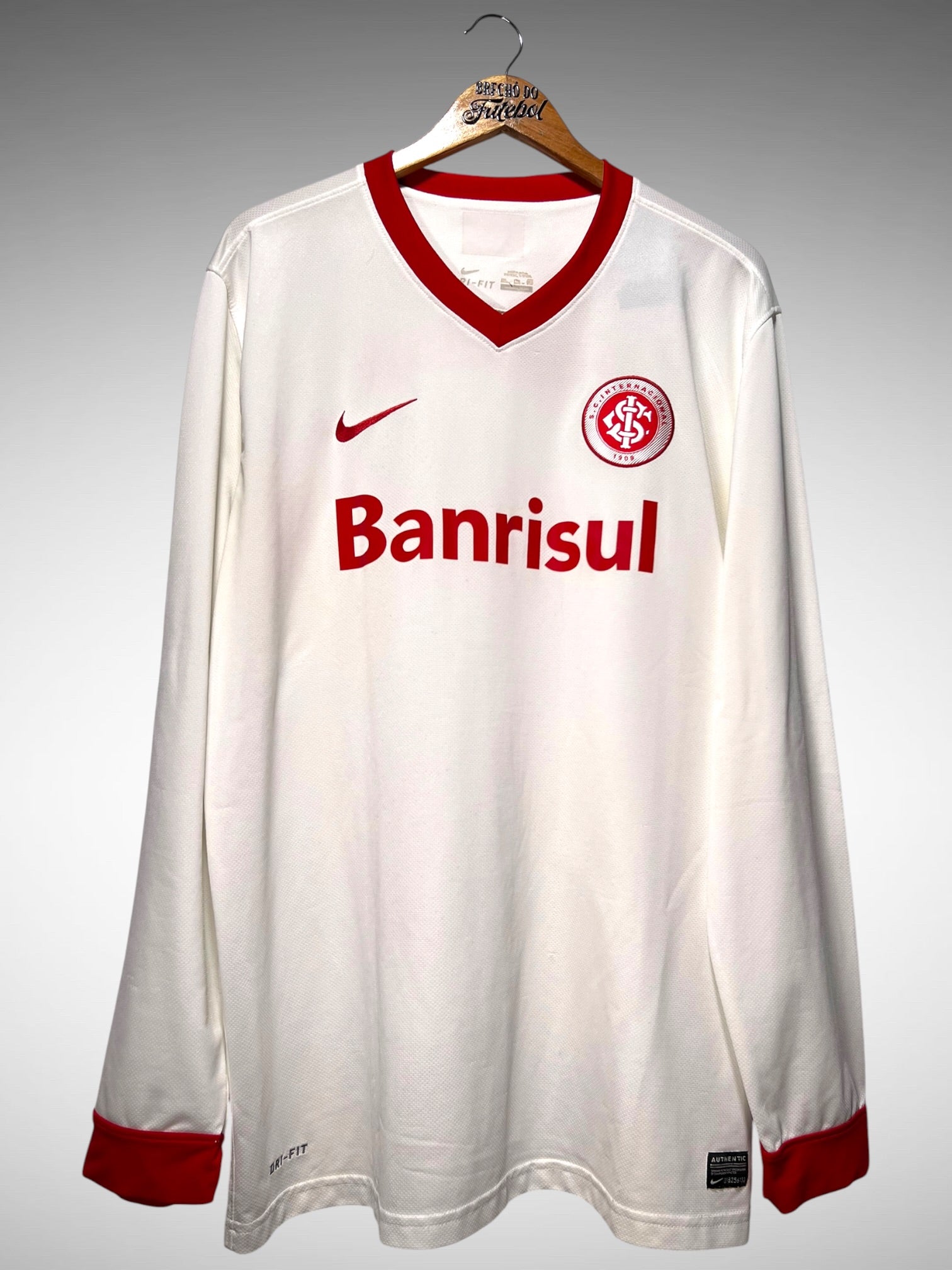 Internacional 2012 Segunda Camisa Tam 3G Mangas Longas.