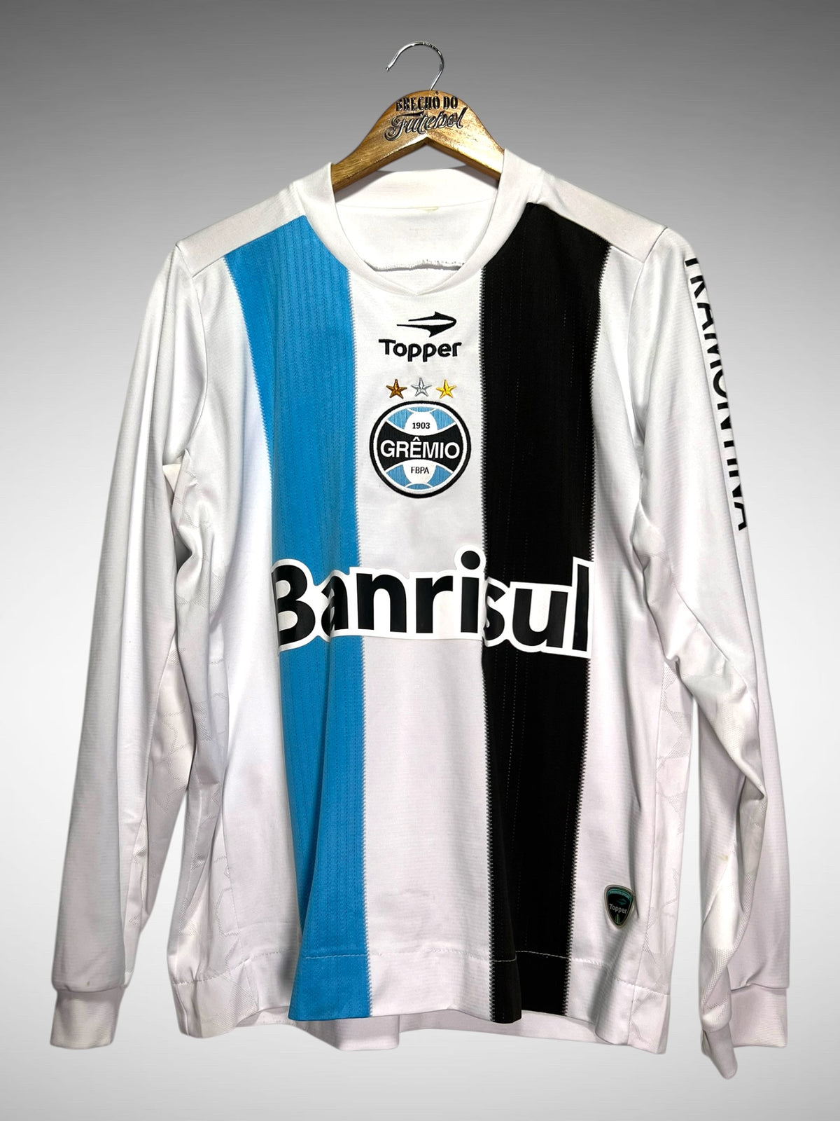 Grêmio 2011 Terceira Camisa Tam M N 10 Mangas Longas.