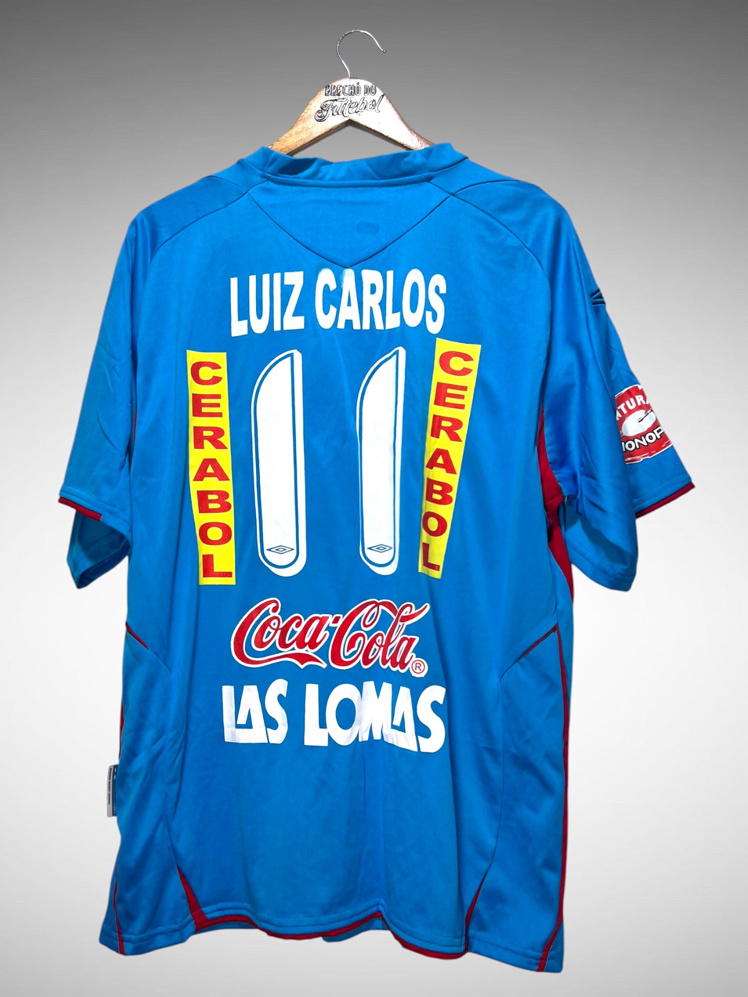 Club Blooming 2008 Primeira Camisa Tam GG N 11 Luiz Carlos.