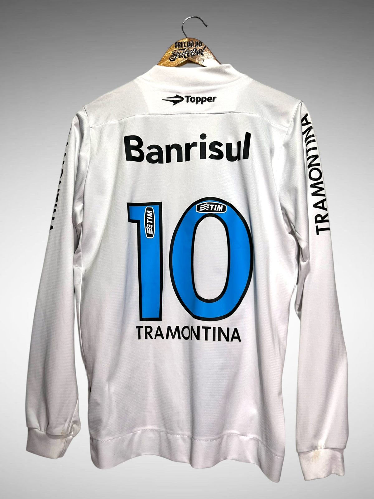 Grêmio 2011 Terceira Camisa Tam M N 10 Mangas Longas.