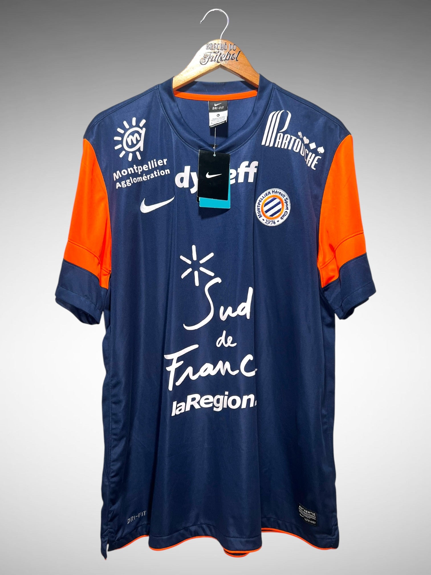 Montpellier HSC 2012 Primeira Camisa Tam GG.