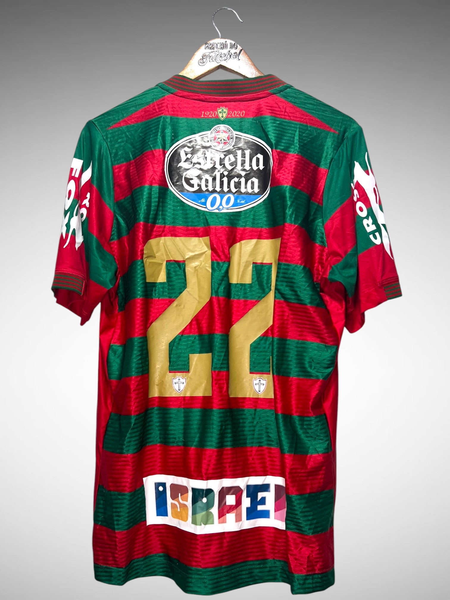 Portuguesa 2020 Primeira Camisa Tam G N 22.