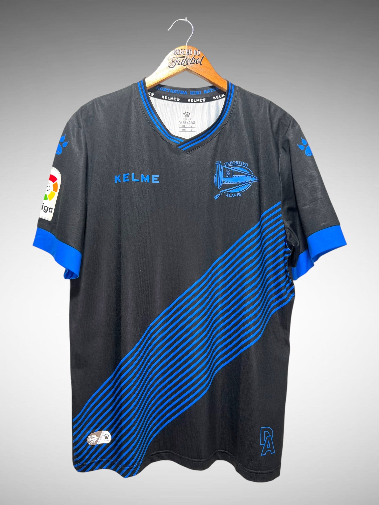 Deportivo Alavés 2017 Segunda Camisa Tam G.