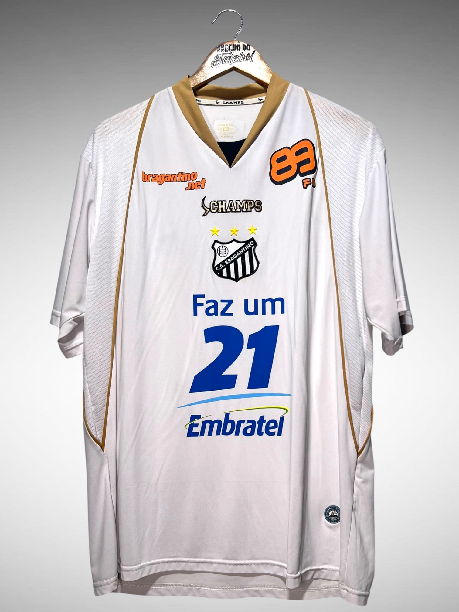 Bragantino 2008 Primeira Camisa Tam GG N 7.