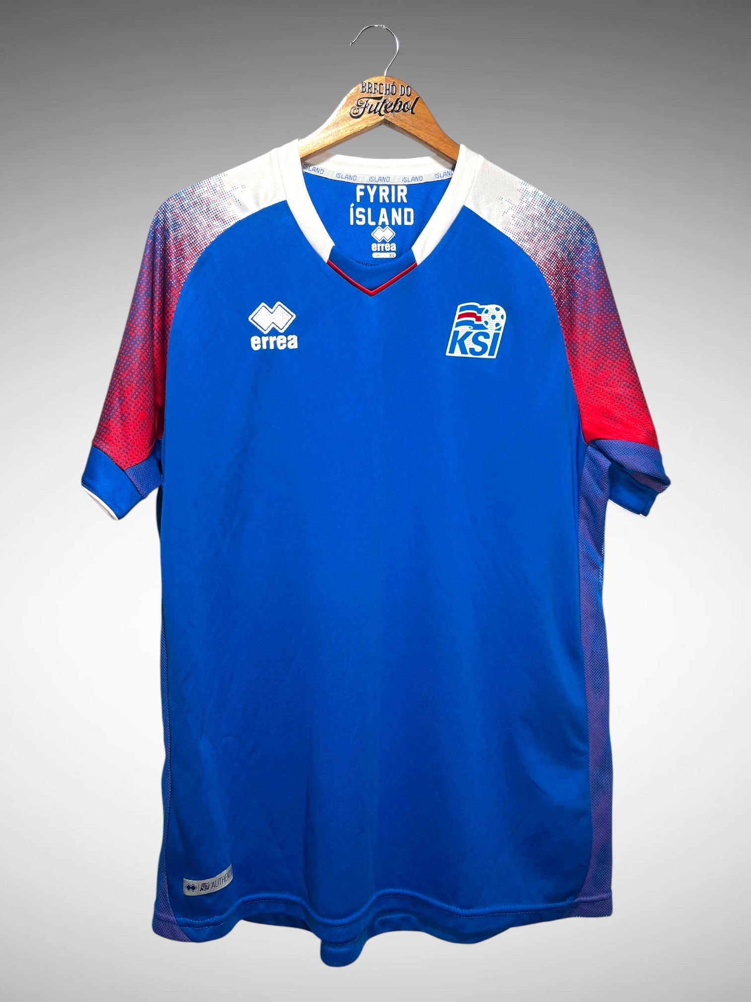 Islândia 2018 Primeira Camisa Tam GG.