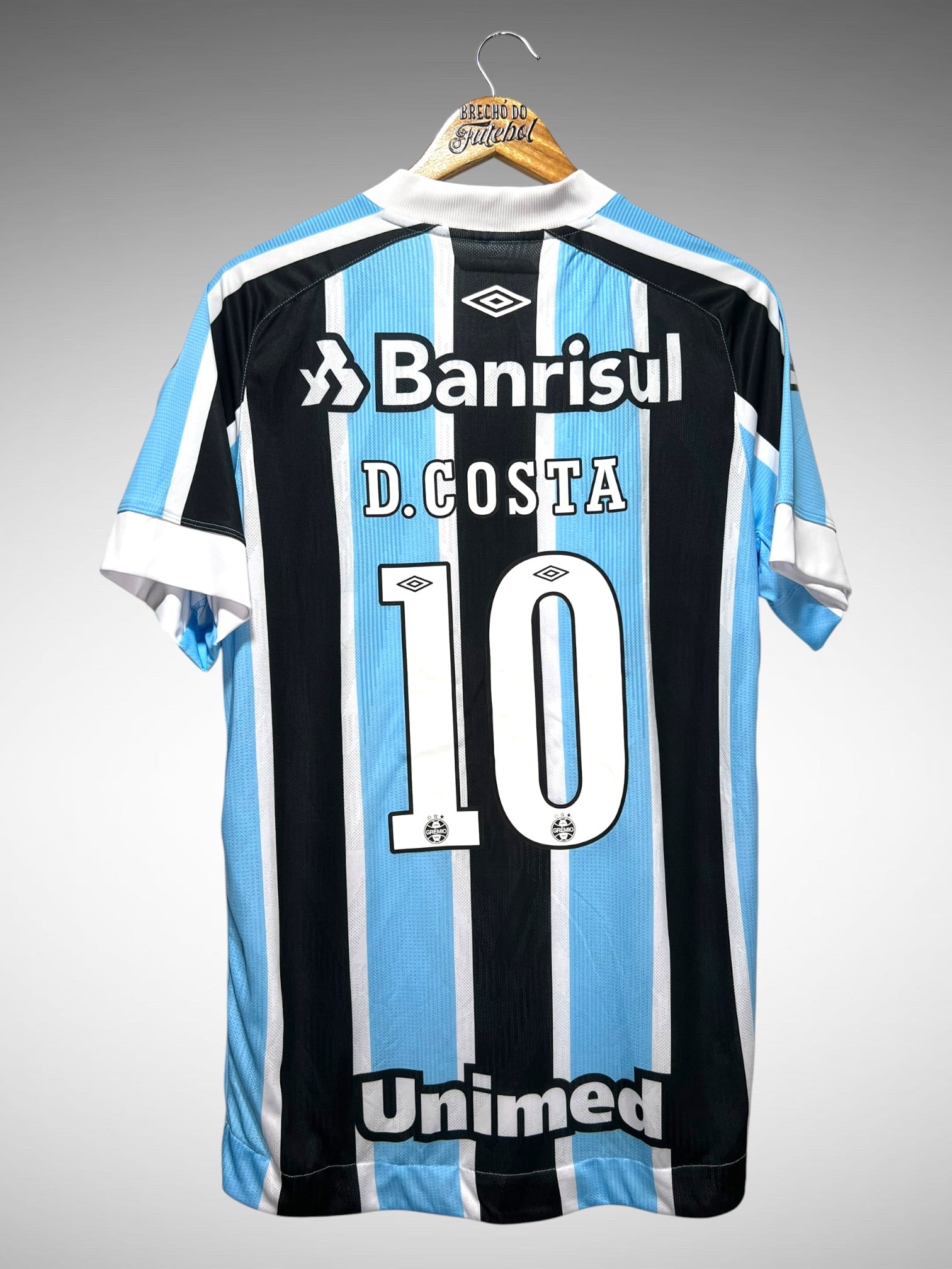 Grêmio 2021 Primeira Camisa Tam G N 10 D. Costa.