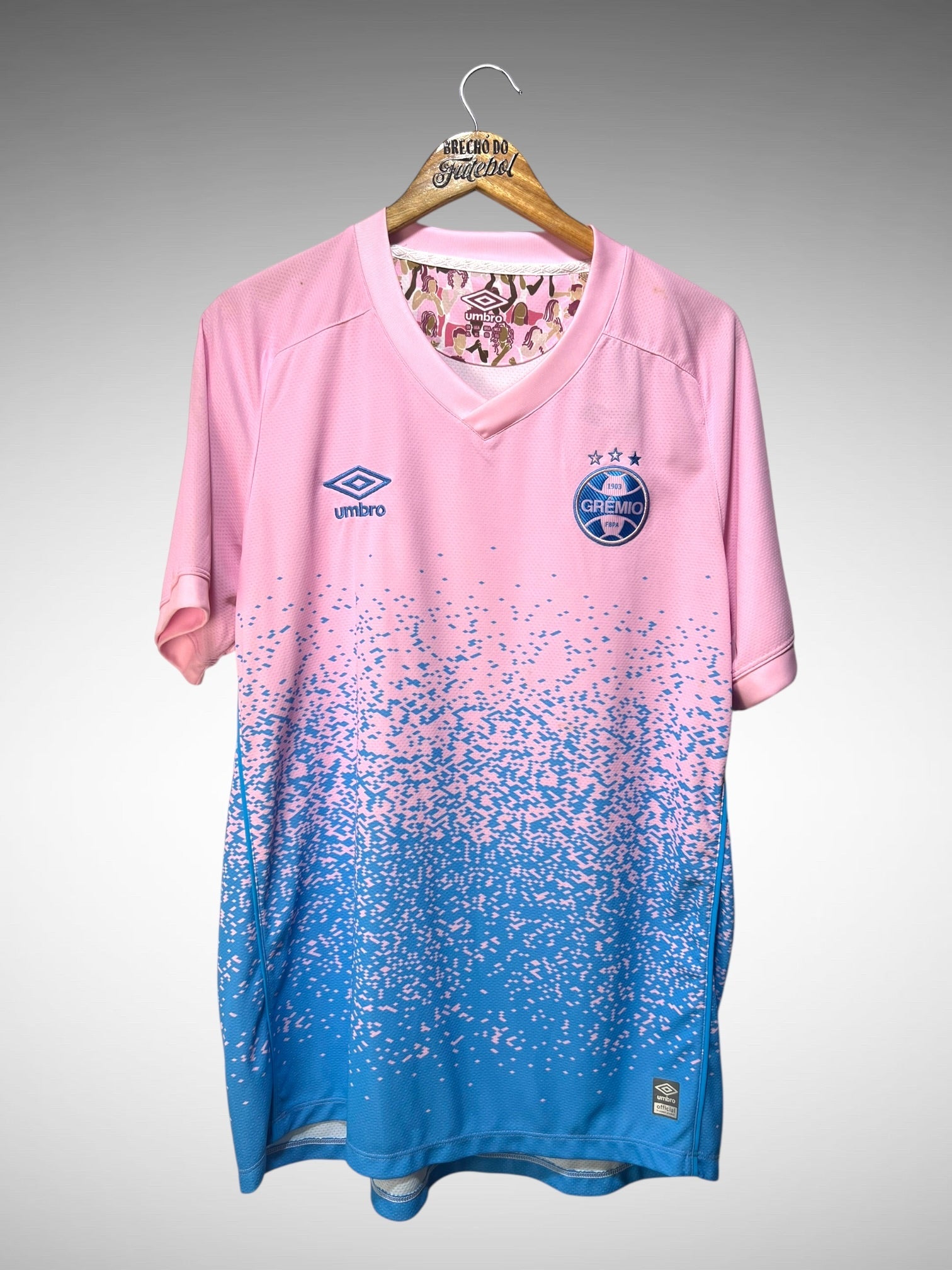 Grêmio 2024 Camisa Outubro Rosa Tam GG.