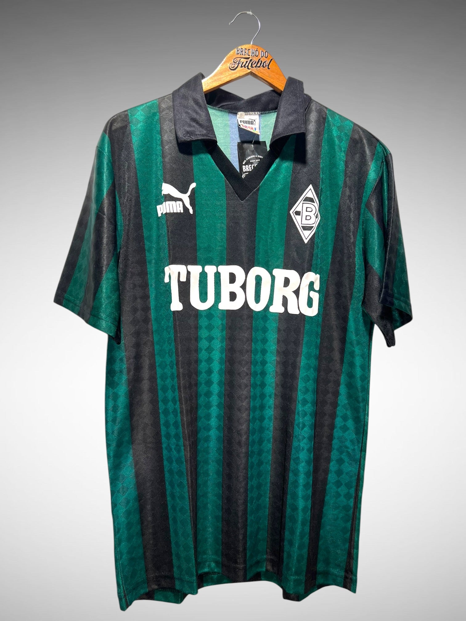 Borussia Monchengladbach 1990 Segunda Camisa Tam G N 10.