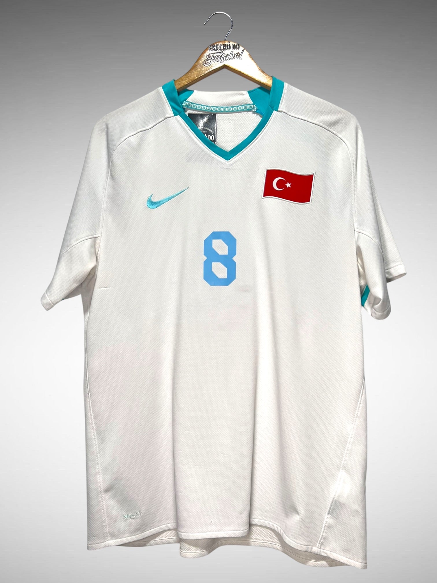Turquia 2008 Segunda Camisa Tam G N 8.