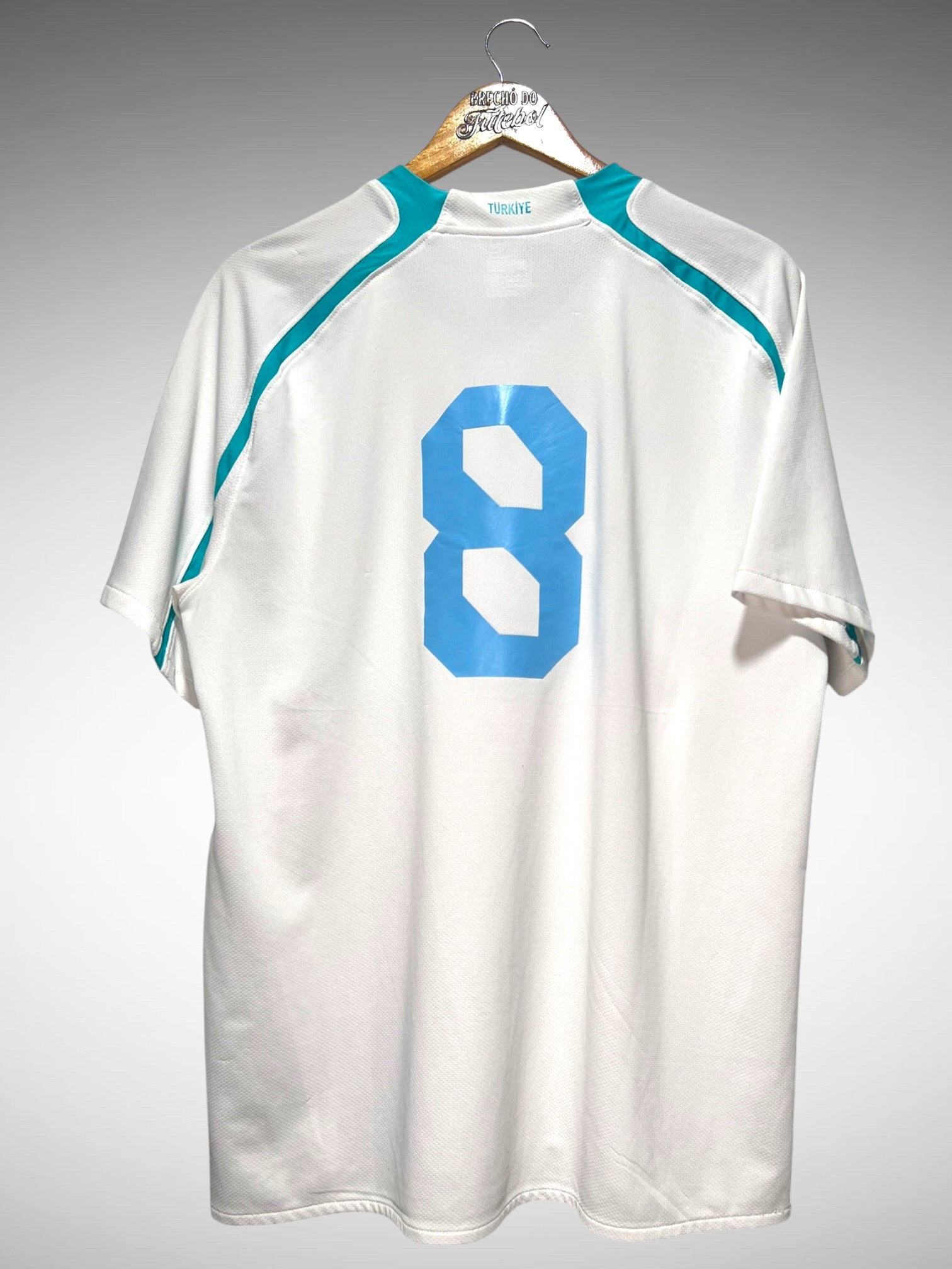 Turquia 2008 Segunda Camisa Tam G N 8.