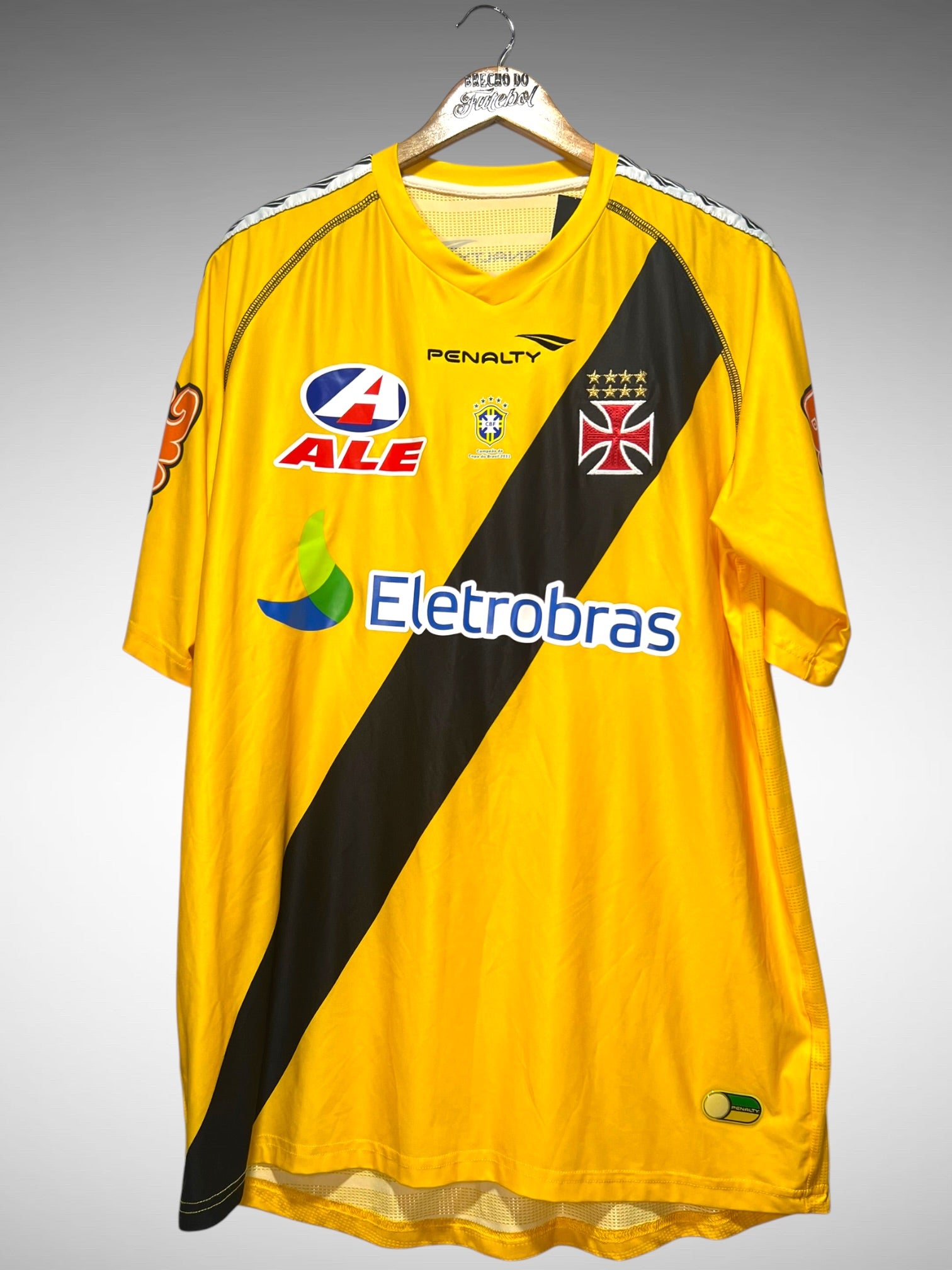 Vasco da Gama 2011 Camisa de Goleiro Tam 3G N 1.