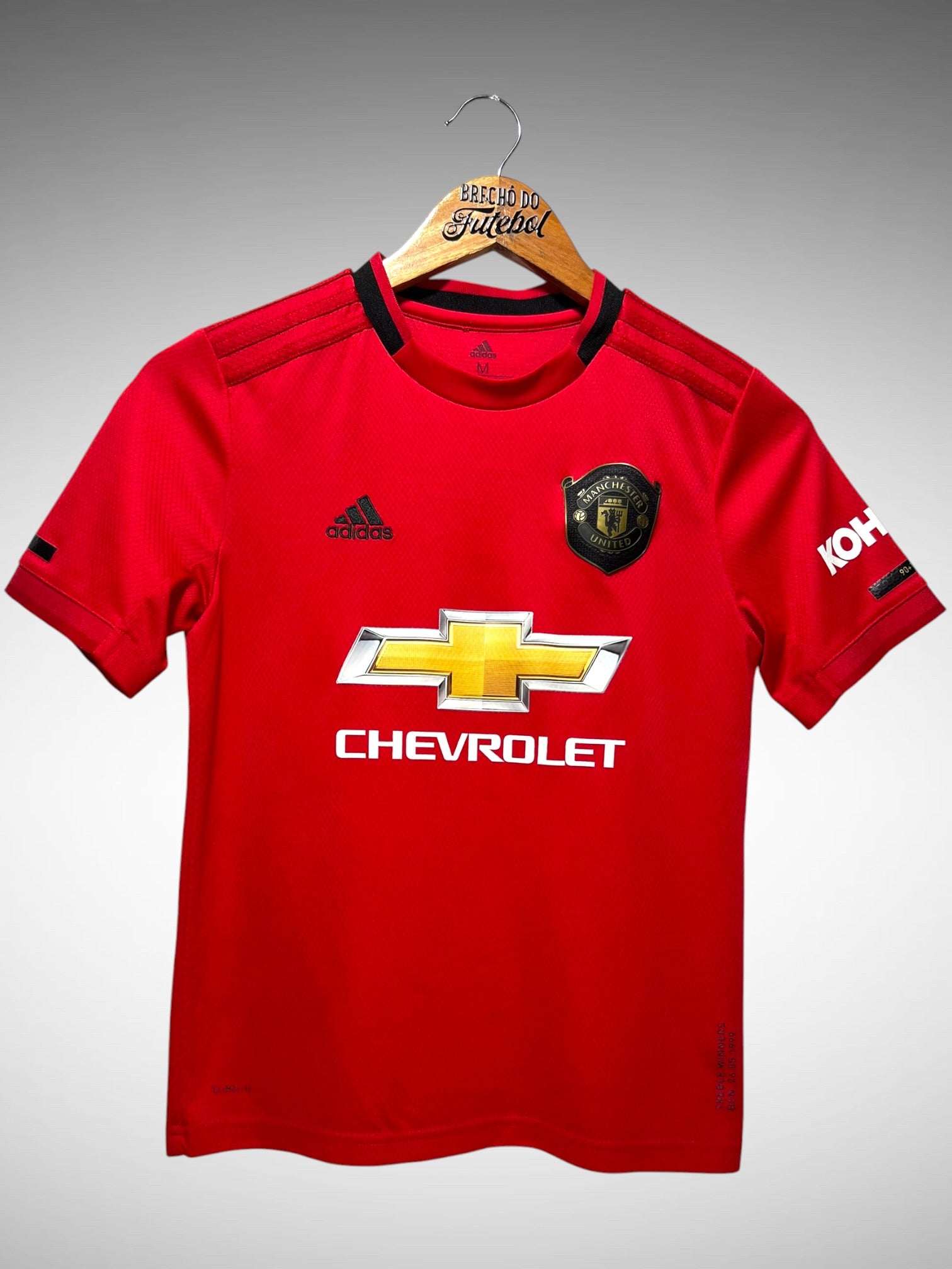 Manchester United 2019 Primeira Camisa Tam 12 anos Infantil.