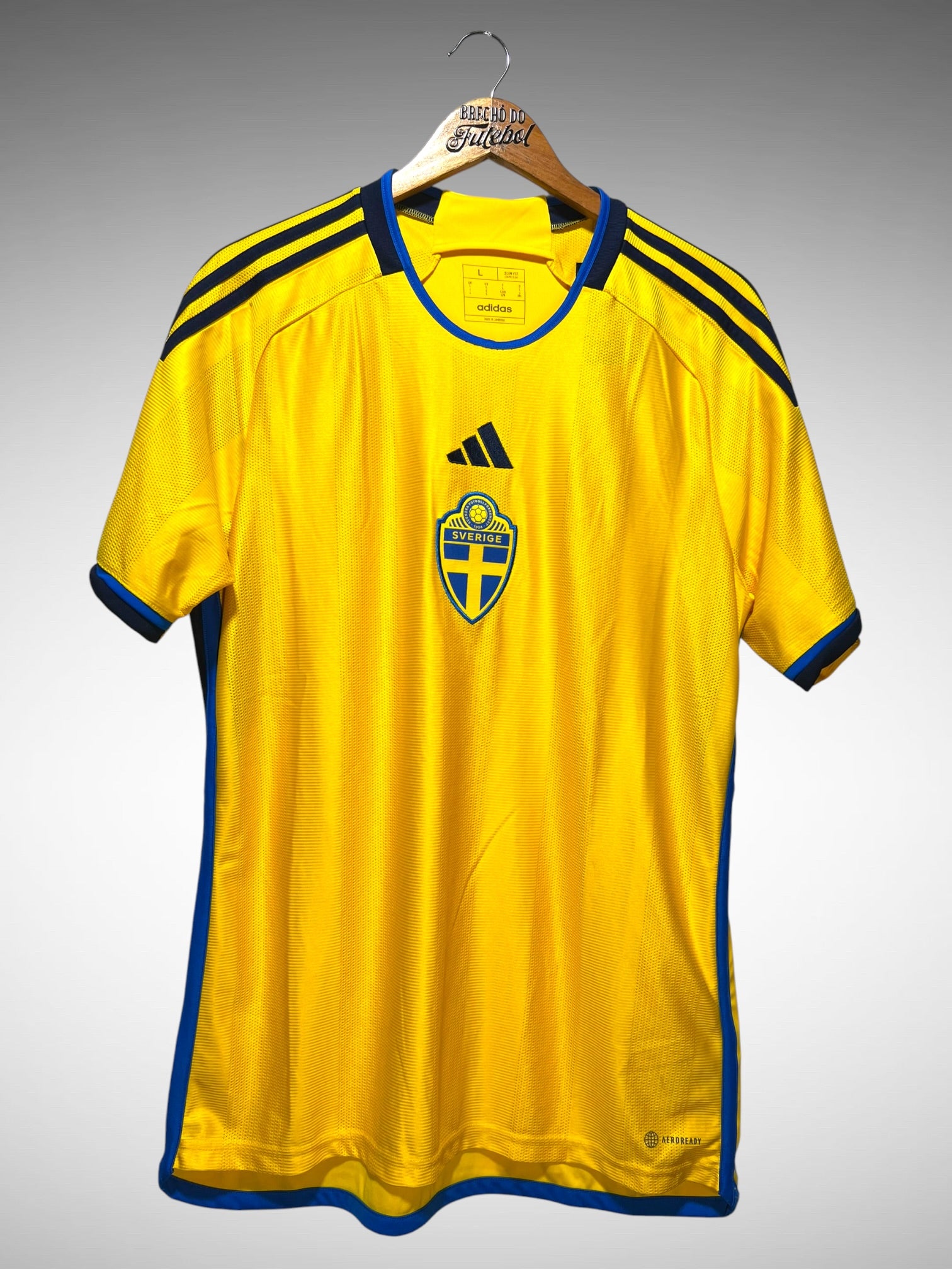 Suécia 2022 Primeira Camisa Tam G.