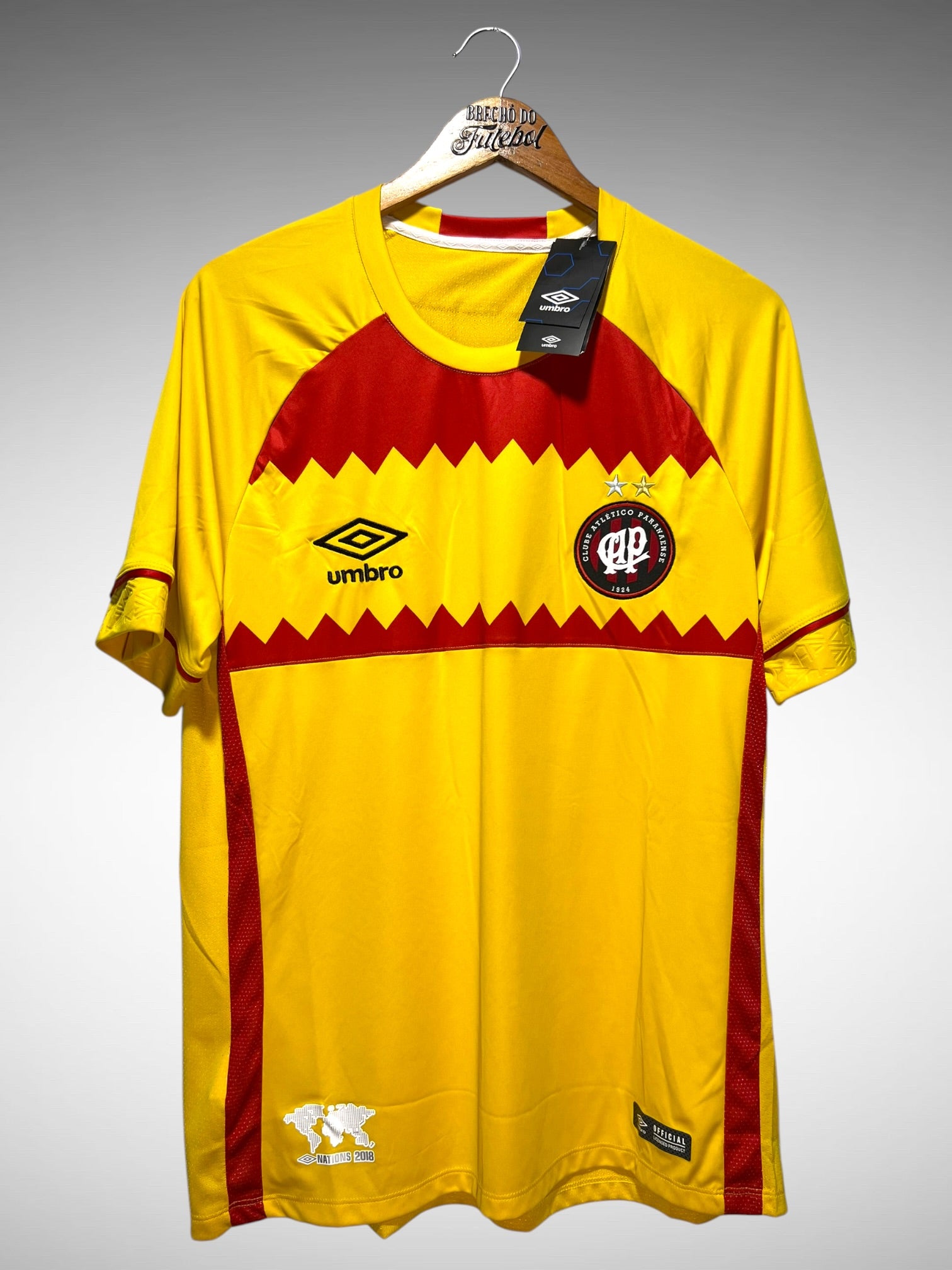 Athletico Paranaense 2018 Camisa de Goleiro Tam G.