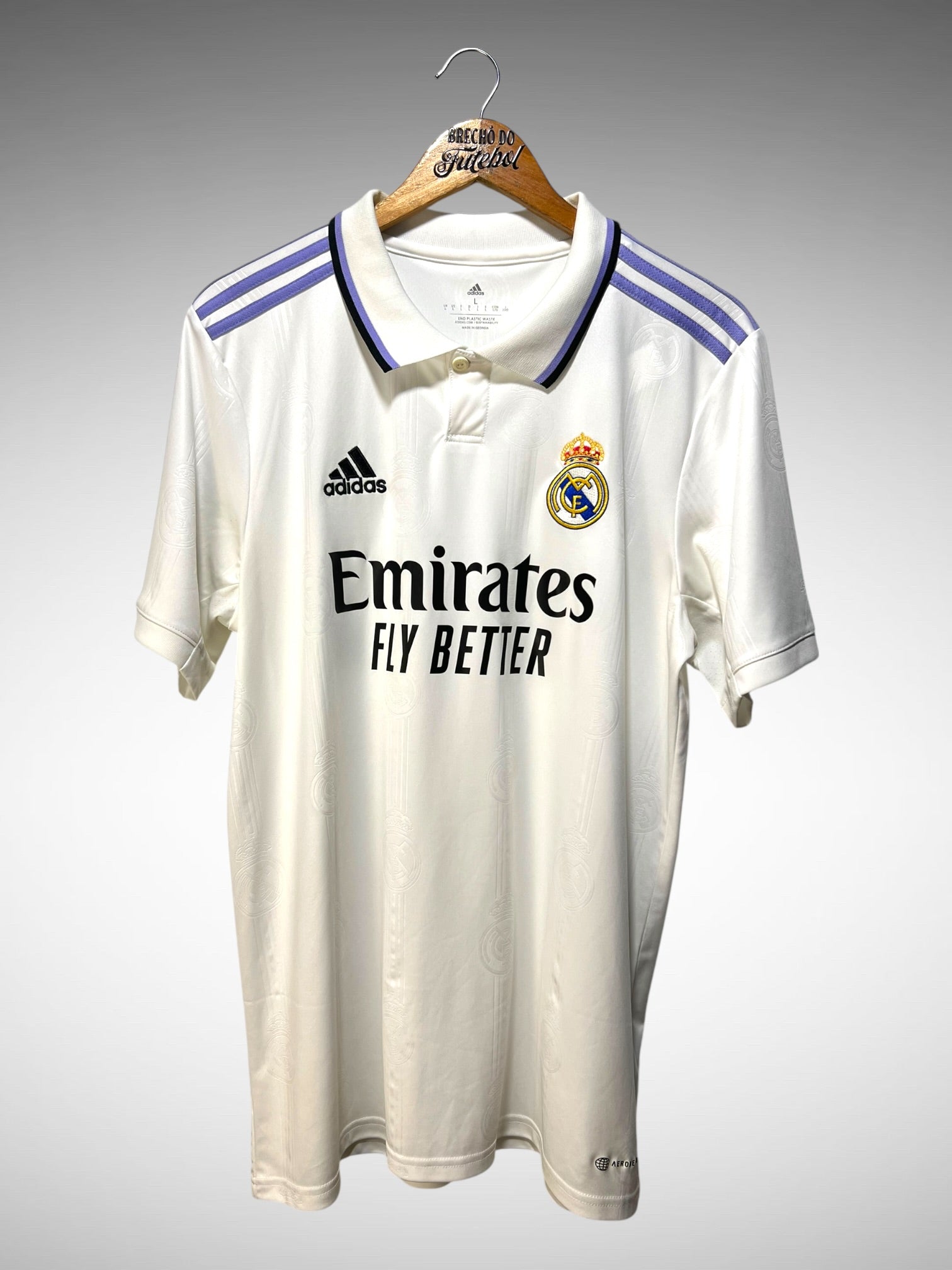 Real Madrid 2022 Primeira Camisa Tam G.