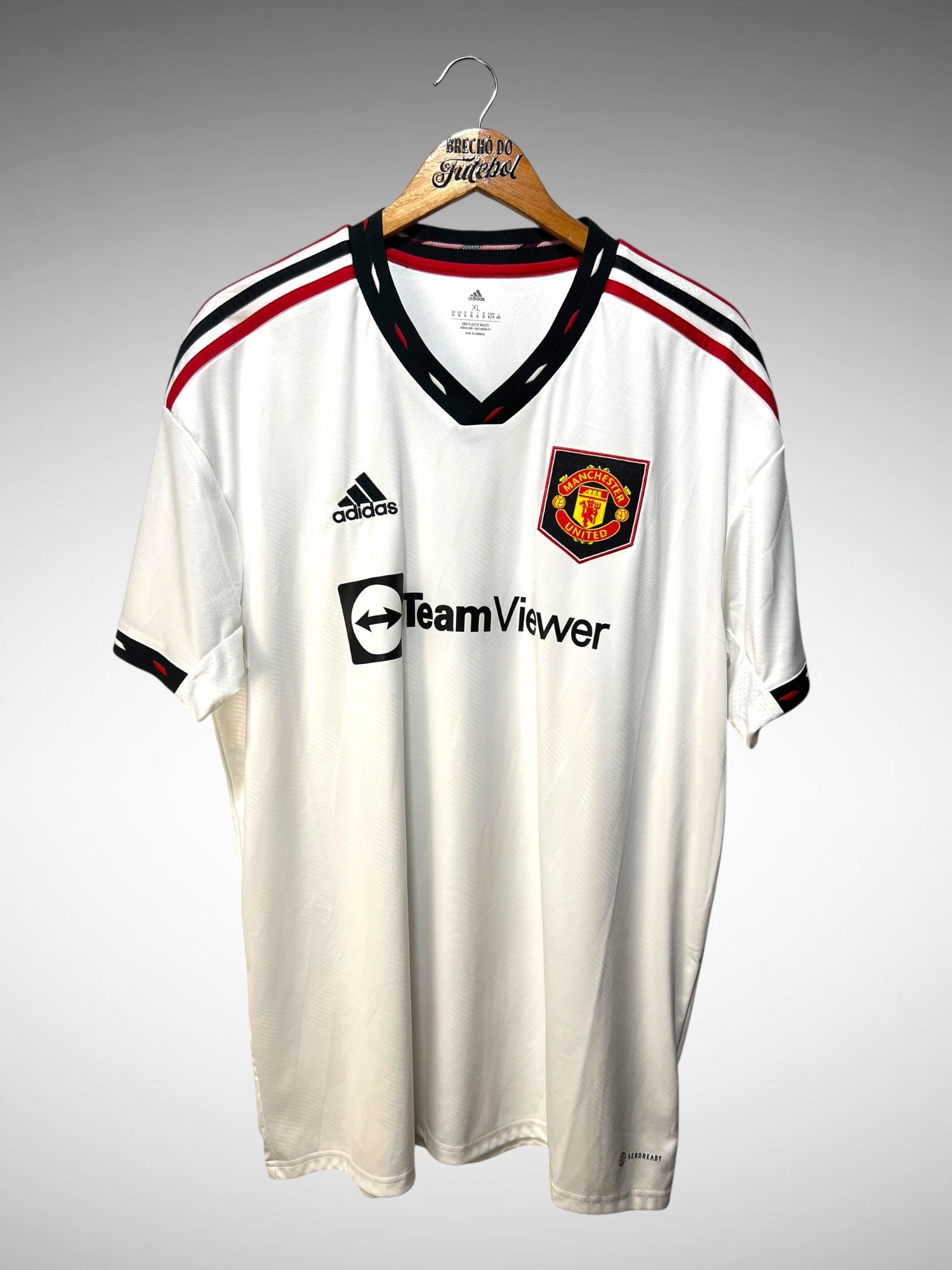 Manchester United 2022 Segunda Camisa Tam GG.