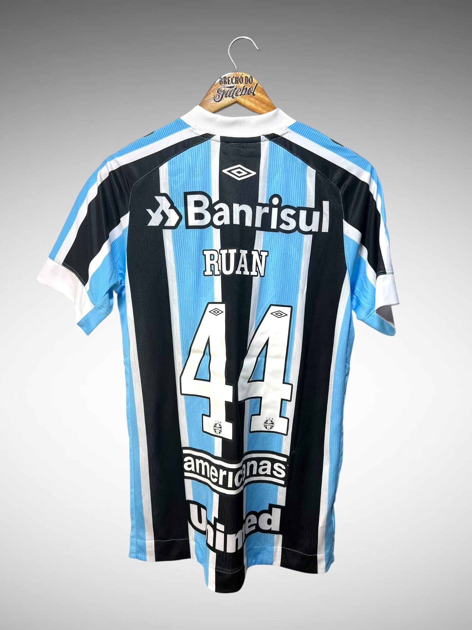 Grêmio 2021 Primeira Camisa Tam M N 44 Ruan.