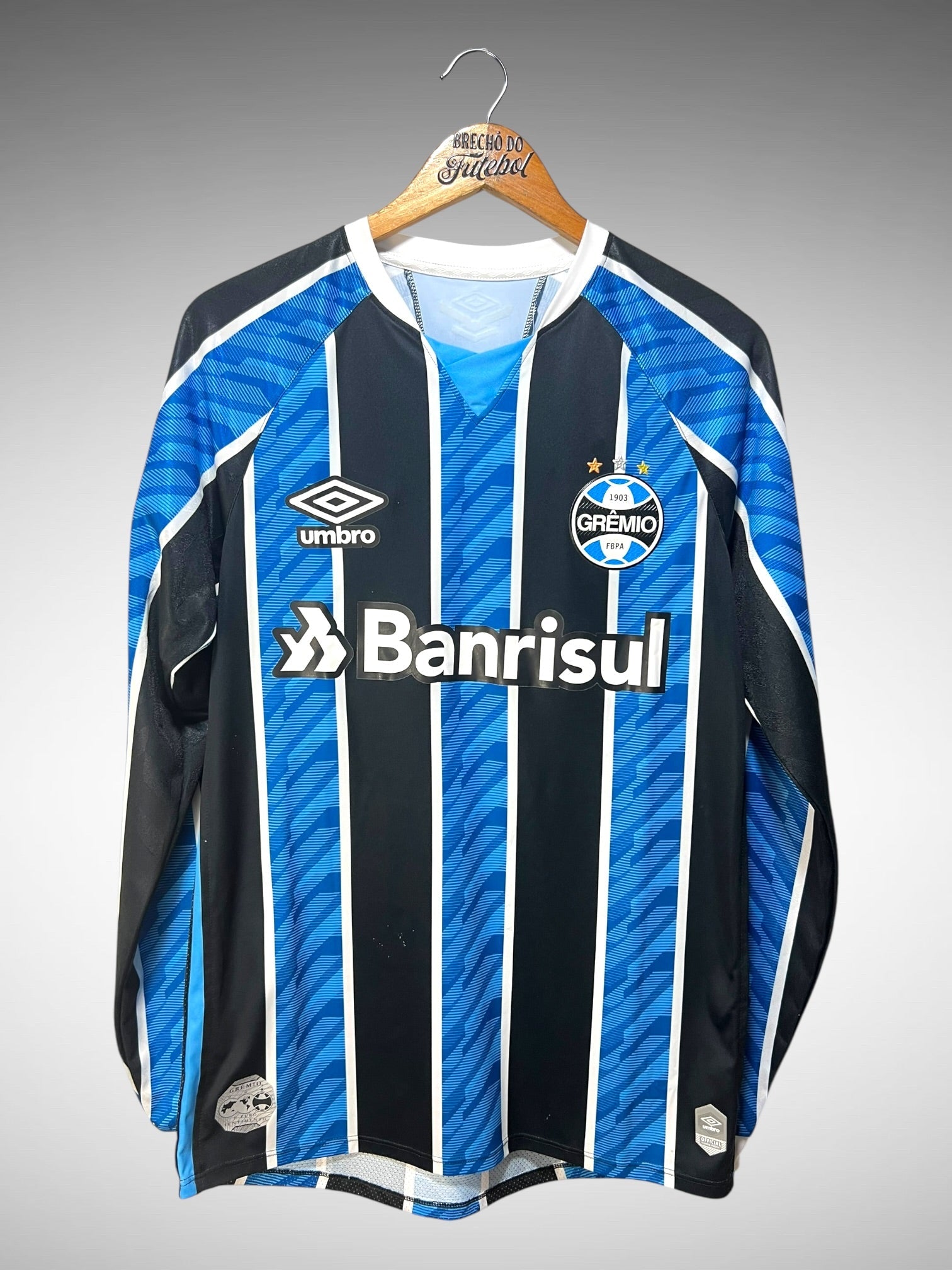 Grêmio 2020 Primeira Camisa Tam P Mangas Longas.