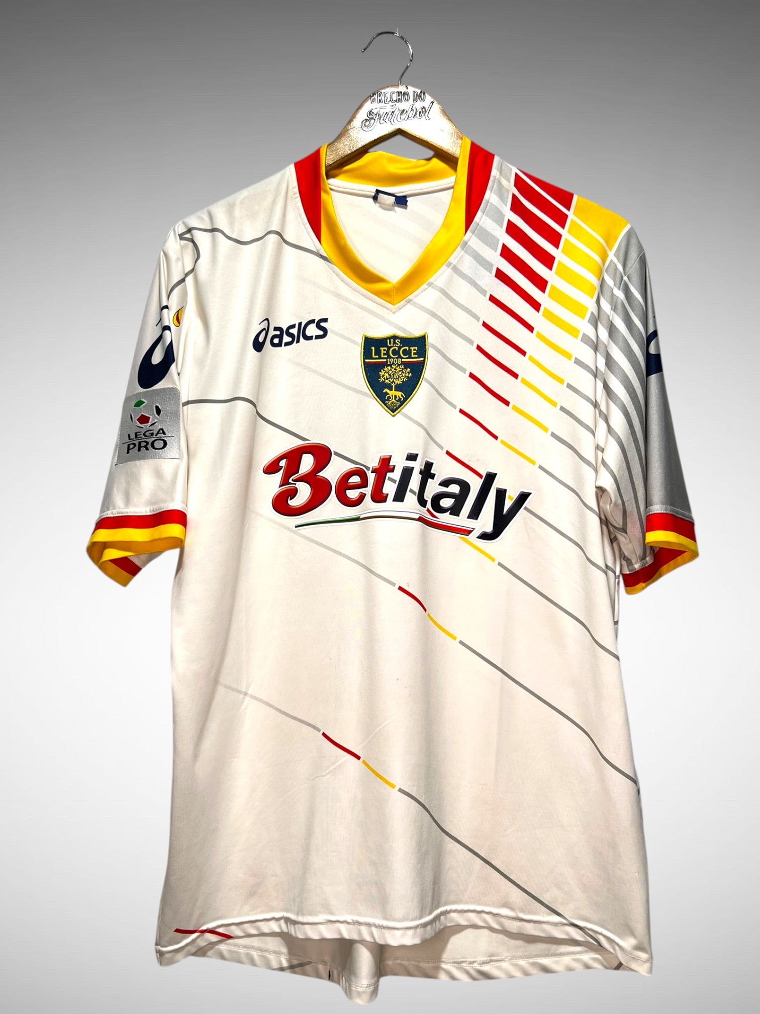 Lecce 2012 Segunda Camisa Tam G N 14.