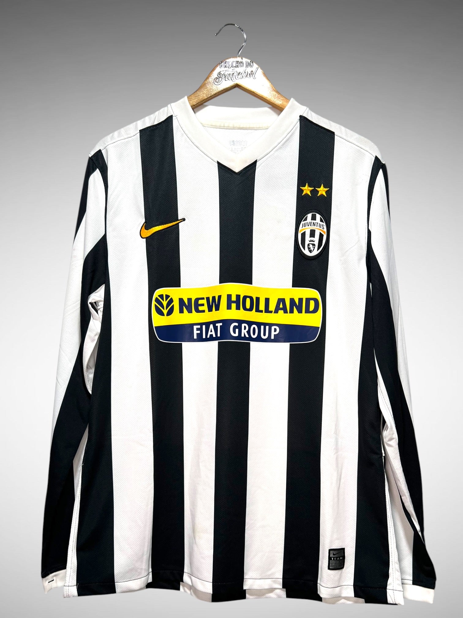 Juventus 2009 Primeira Camisa Tam G Mangas Longas.