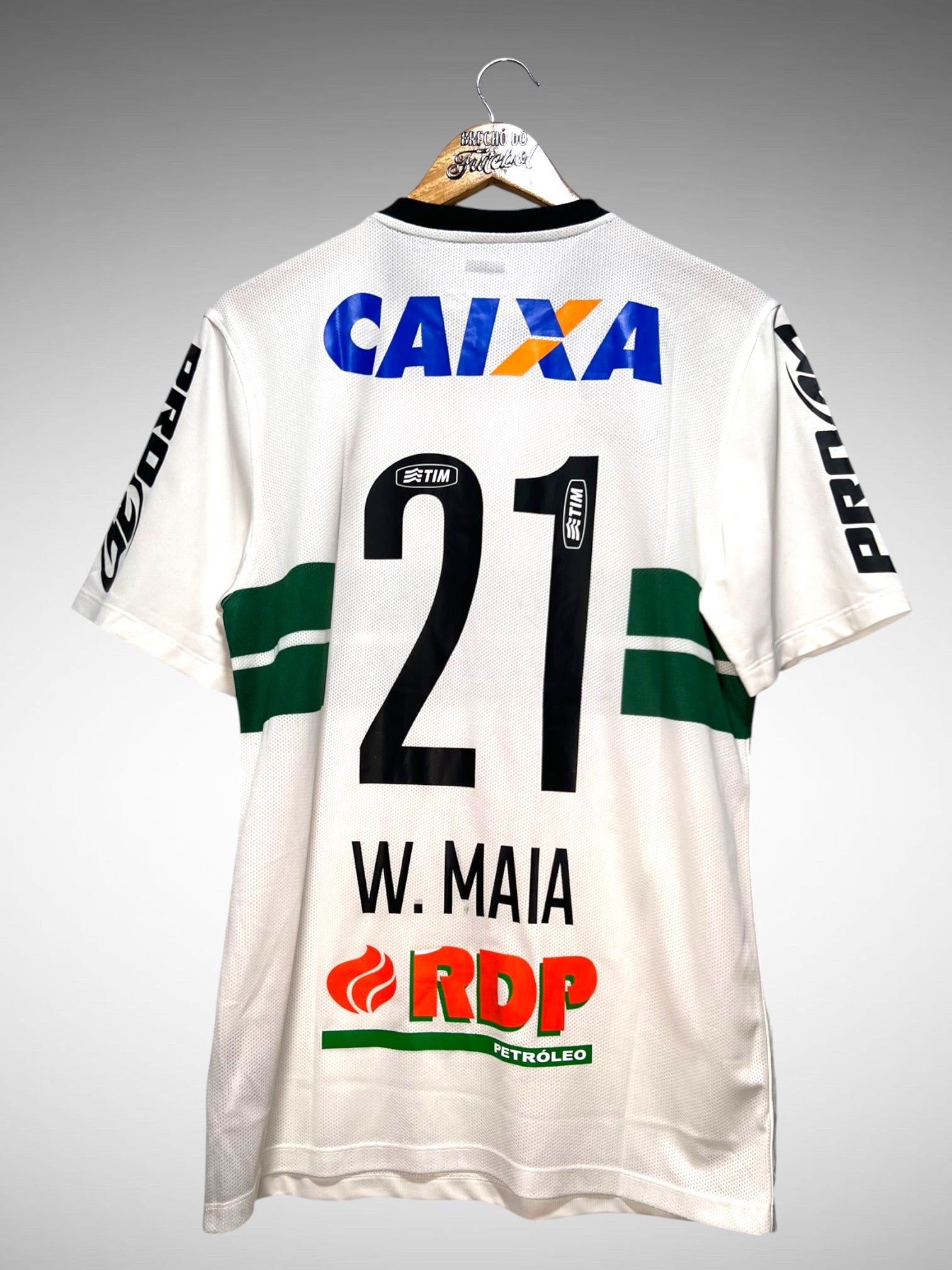 Coritiba 2014 Primeira Camisa Tam M N 21 W. Maia.